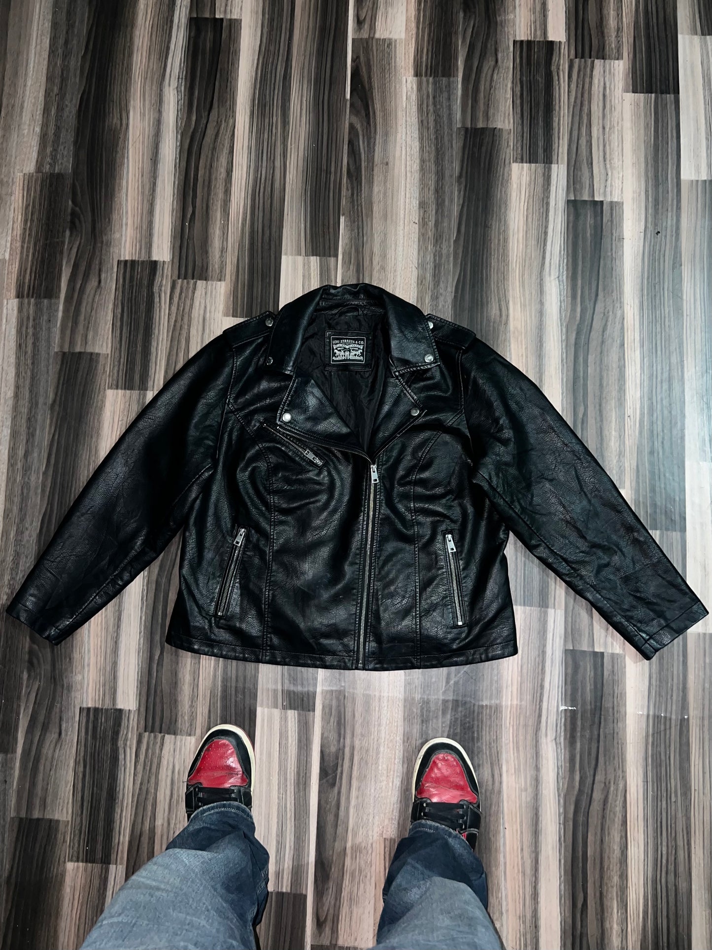 ZLevi* Original Leather JacketSuper (RARE) (L)