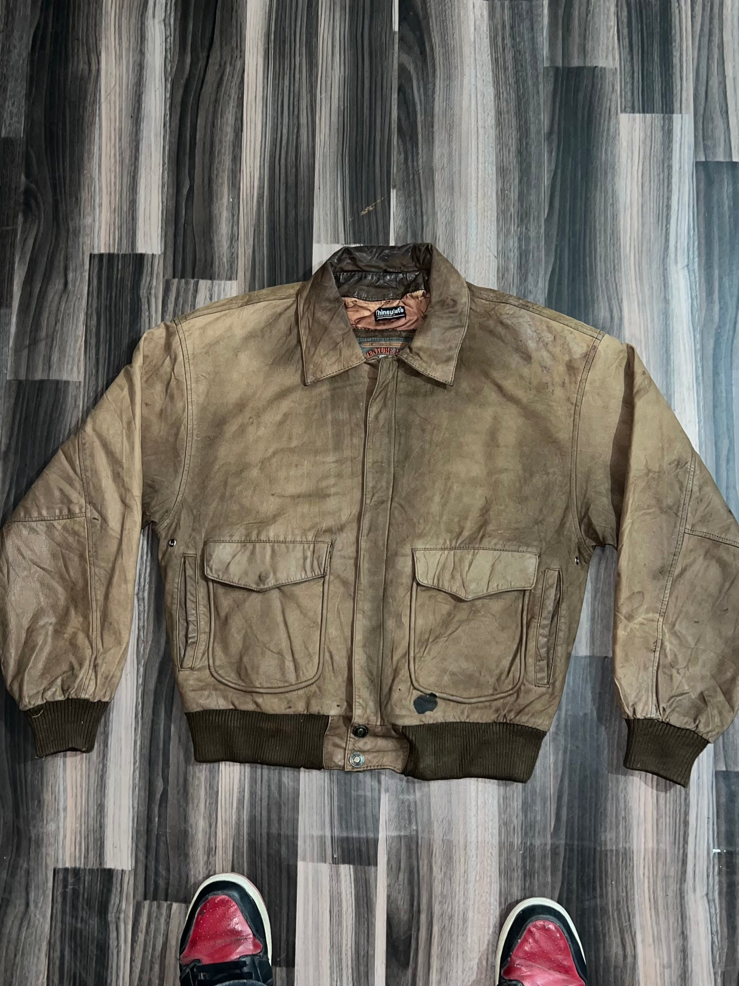 ZPremium Original Leather Jacket (S/M)