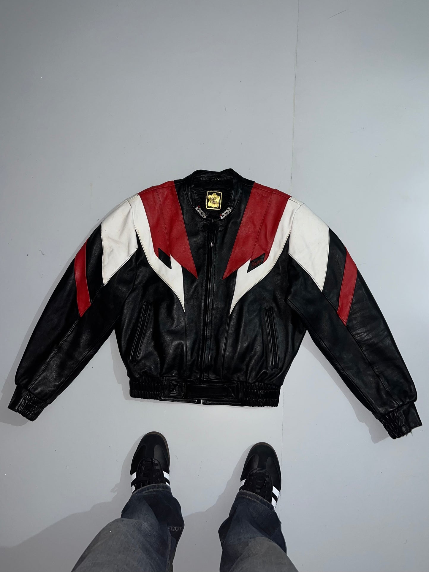 ZSuper Premium Original Leather Racing Jacket (RARE FIND) (M/L)