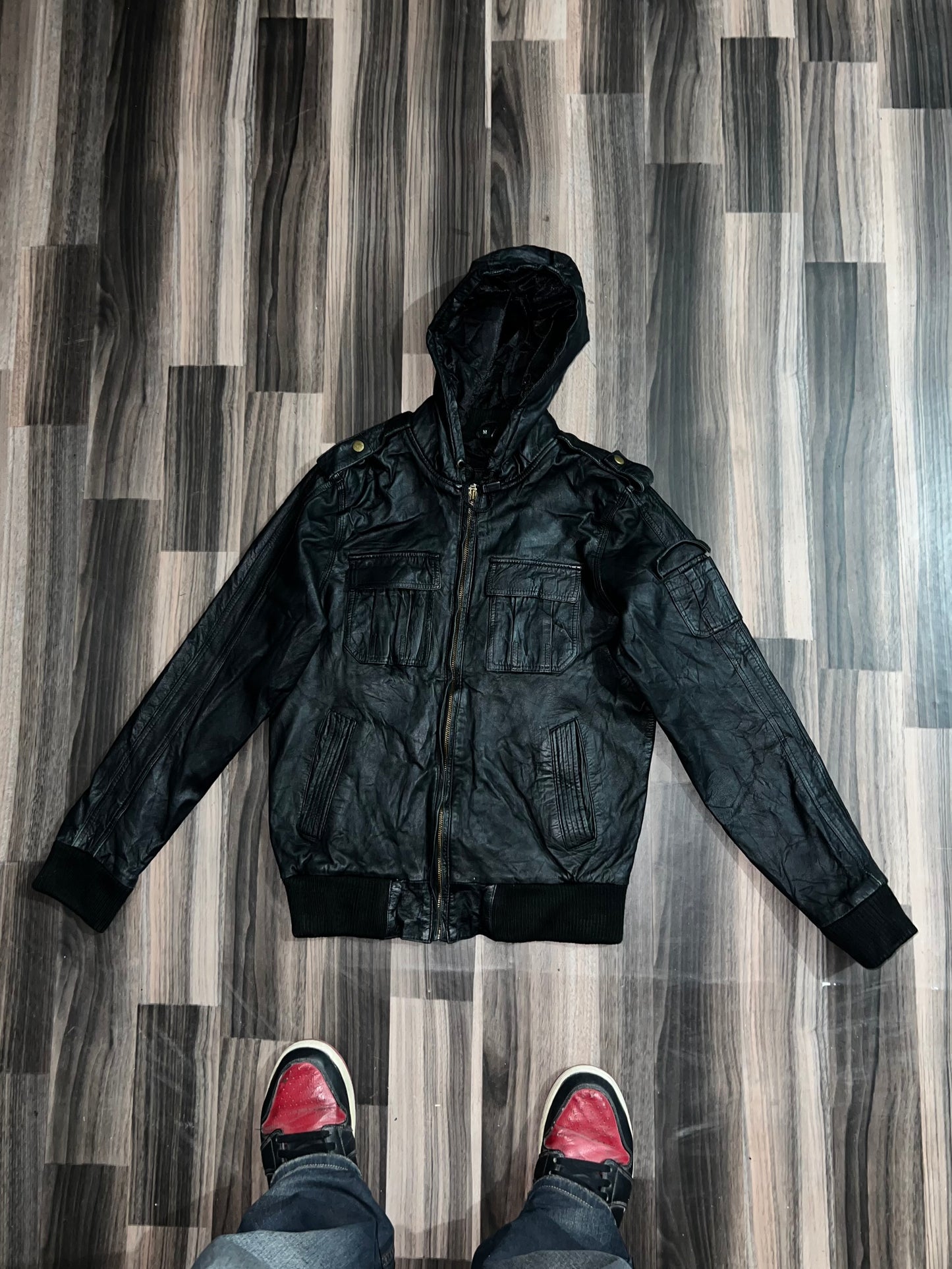 ZPremium Original Leather Jacket (S)