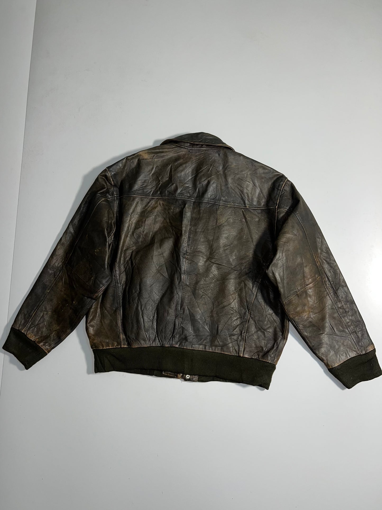 ZAir Force Type A-2 Super Premium Original Leather Jacket (Ultra rare) (XL/2XL)