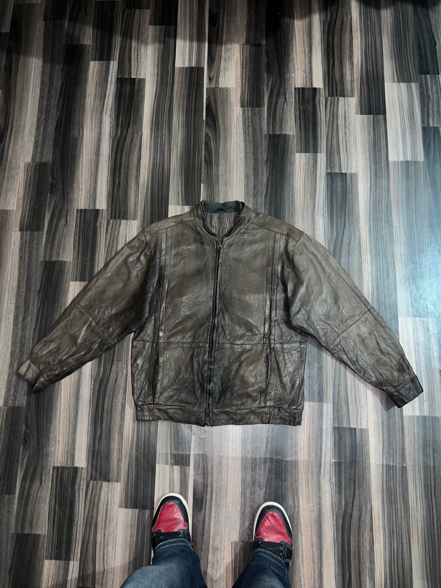 ZPremium Brown Leather(BOGO) S/M