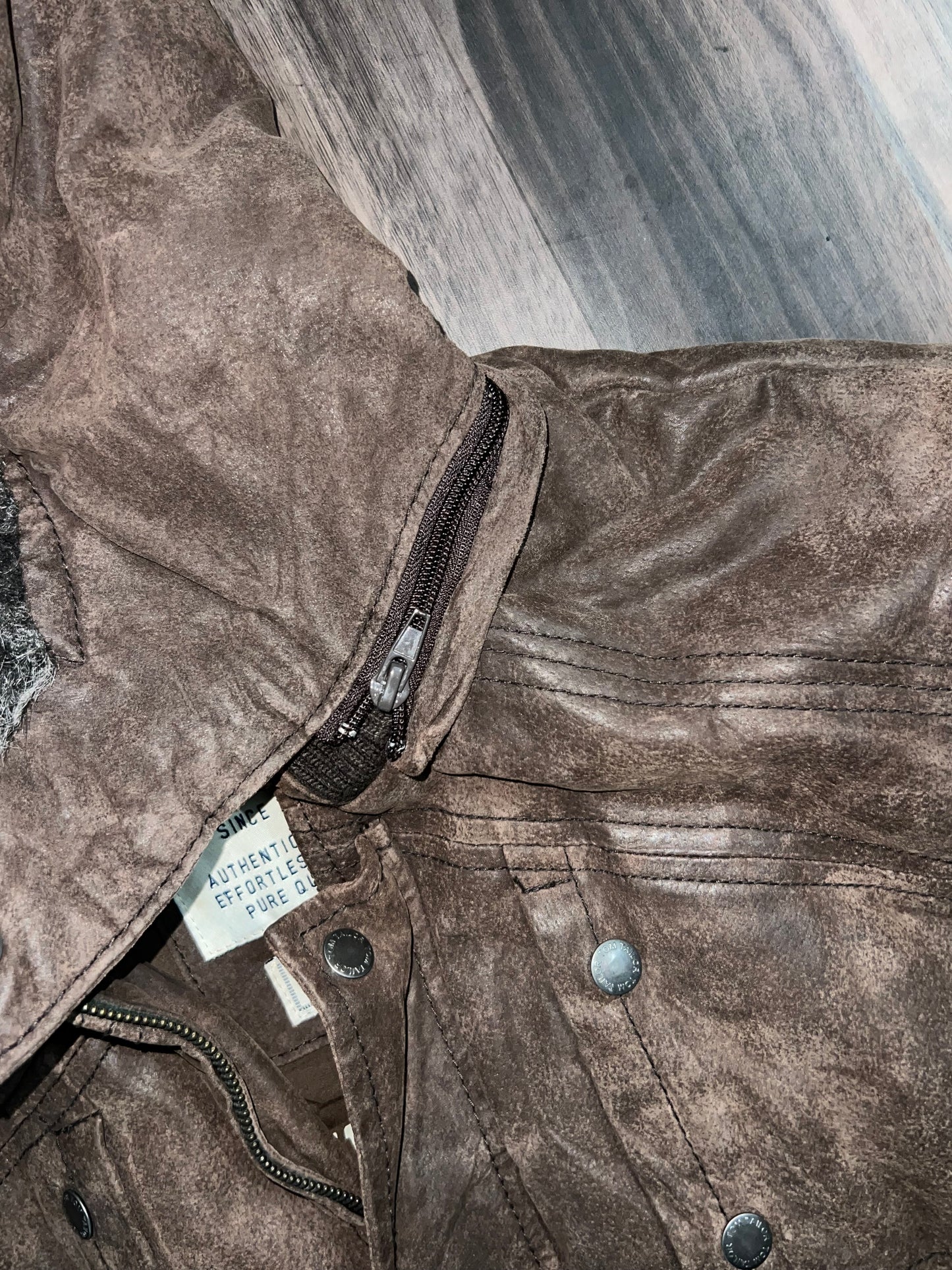 ZTom Tailor Original Leather Detachable Cap (L)