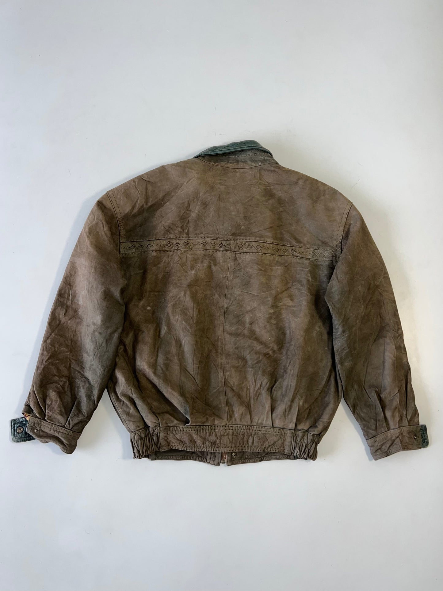 ! Super Premium Original Leather Jacket (RARE) Made in Spain (XL)