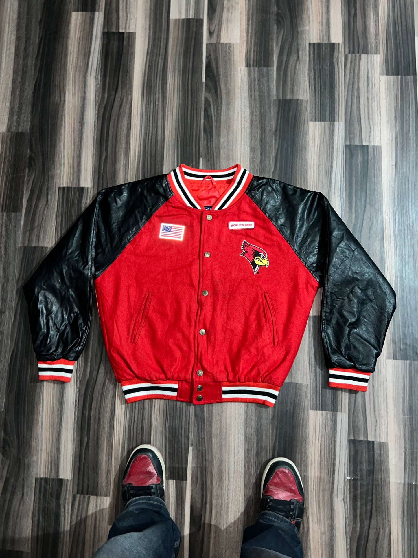 ZUltra Premier Leather Sleeve Leather Jacket (S/M)