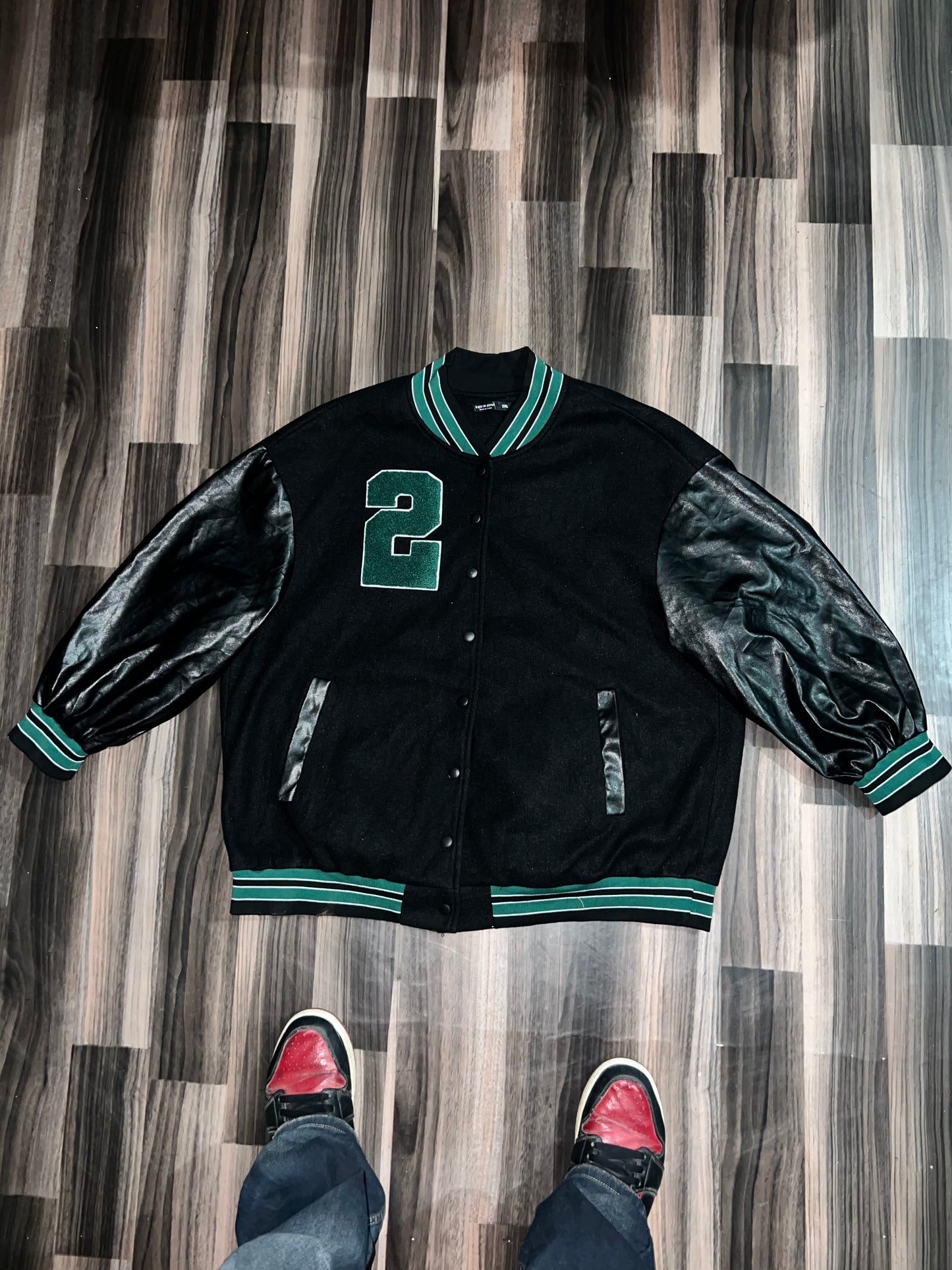 ZPremium Leather Sleeves Jacket XL/2XL