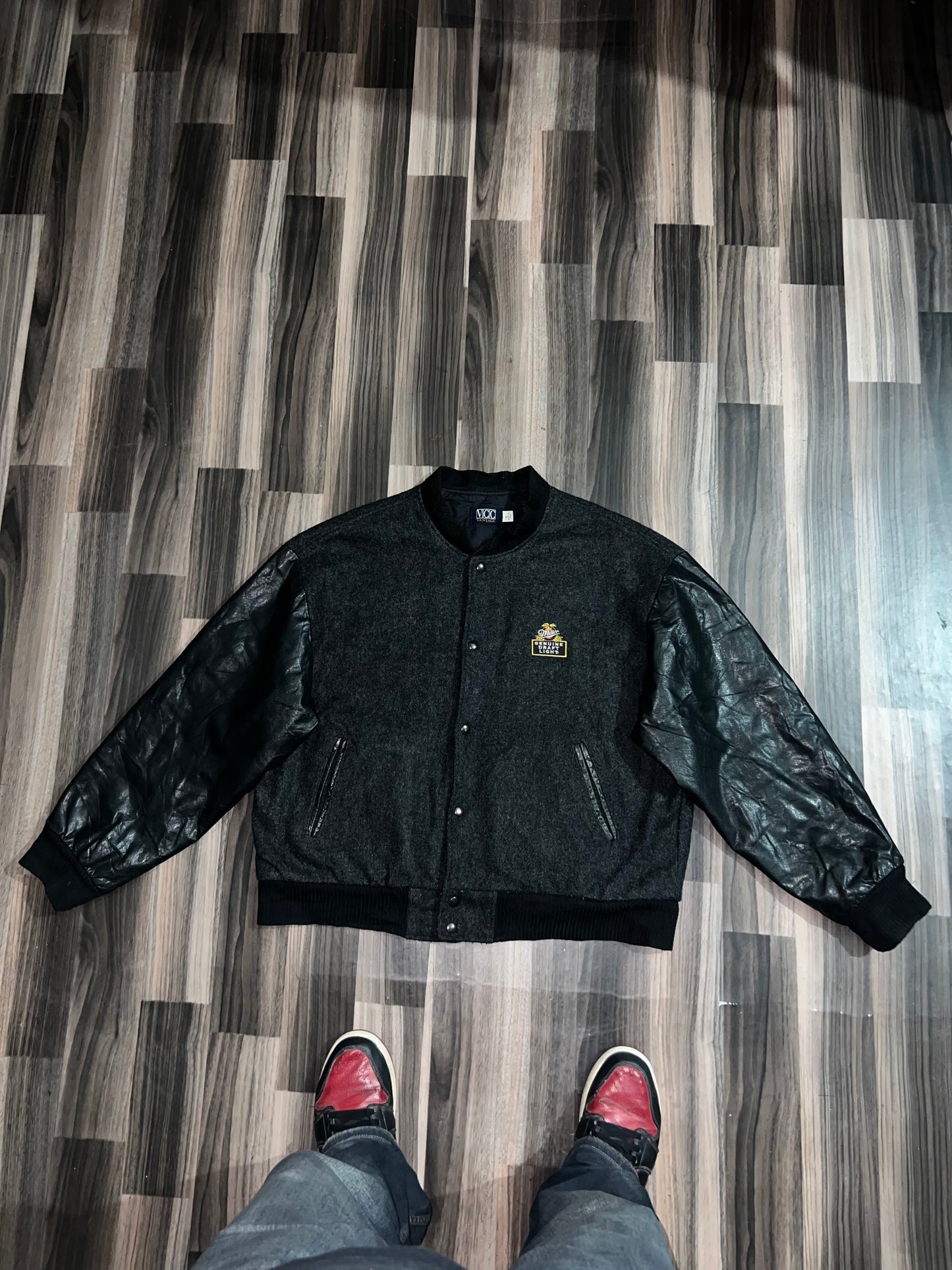 ZUltra Premium Original Leather Sleeve Varsity (L/XL)