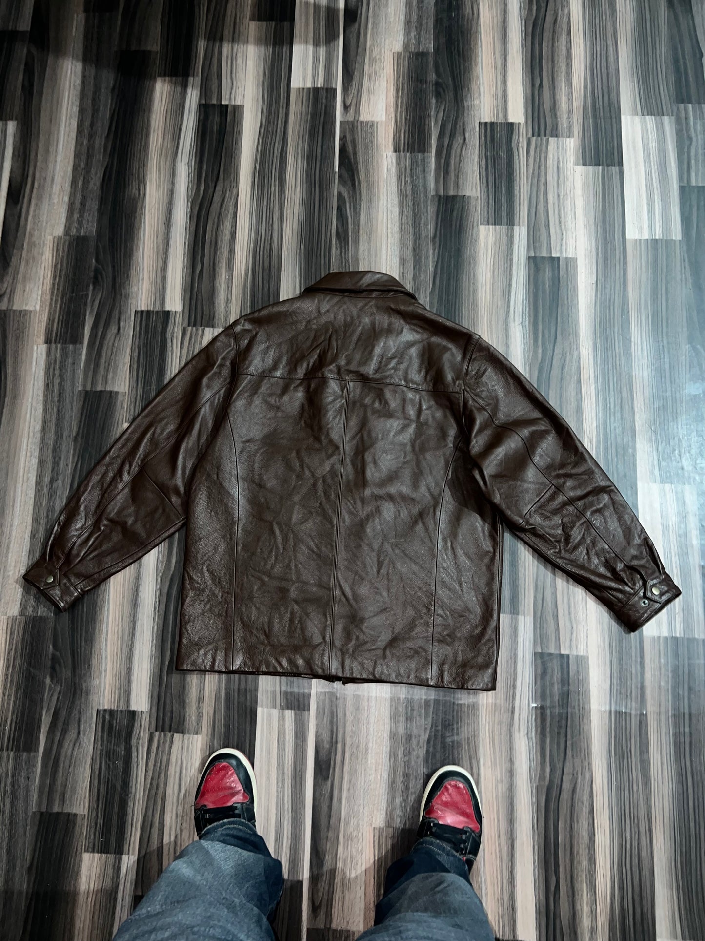 ZUltra Premium Original Leather Jacket (XL)