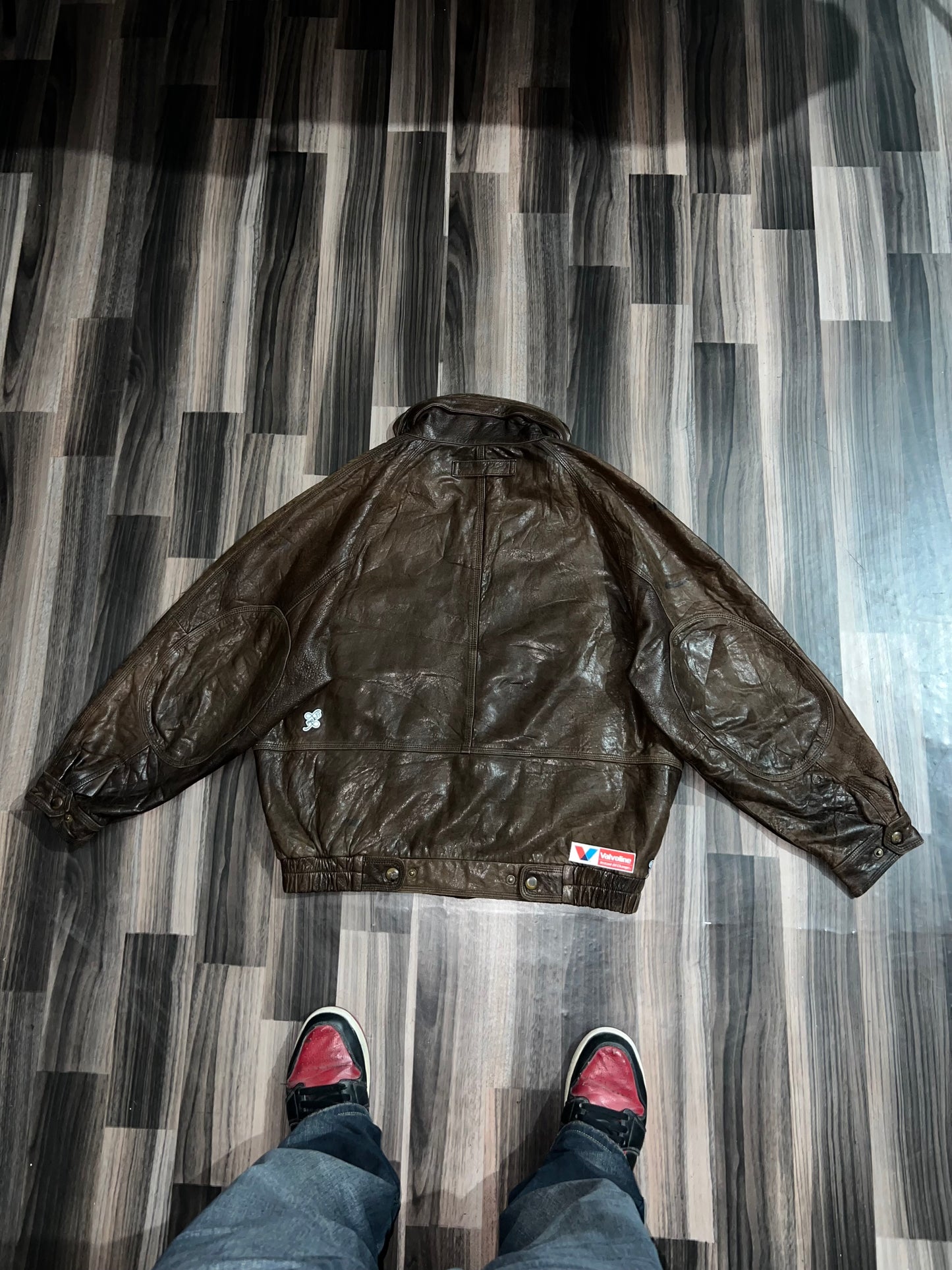 Nautika Original Leather Jacket (L/XL)