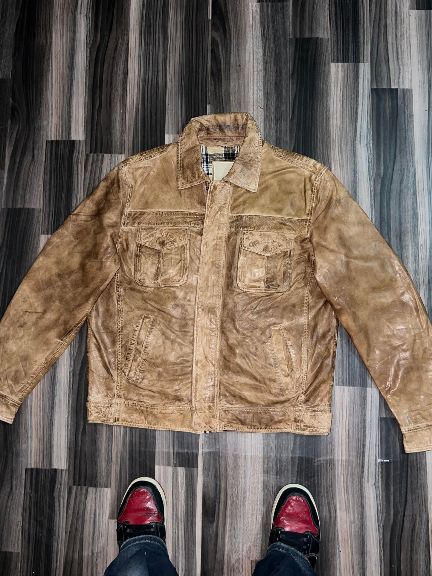 Z Super Premium Leather Jacket (L/XL)