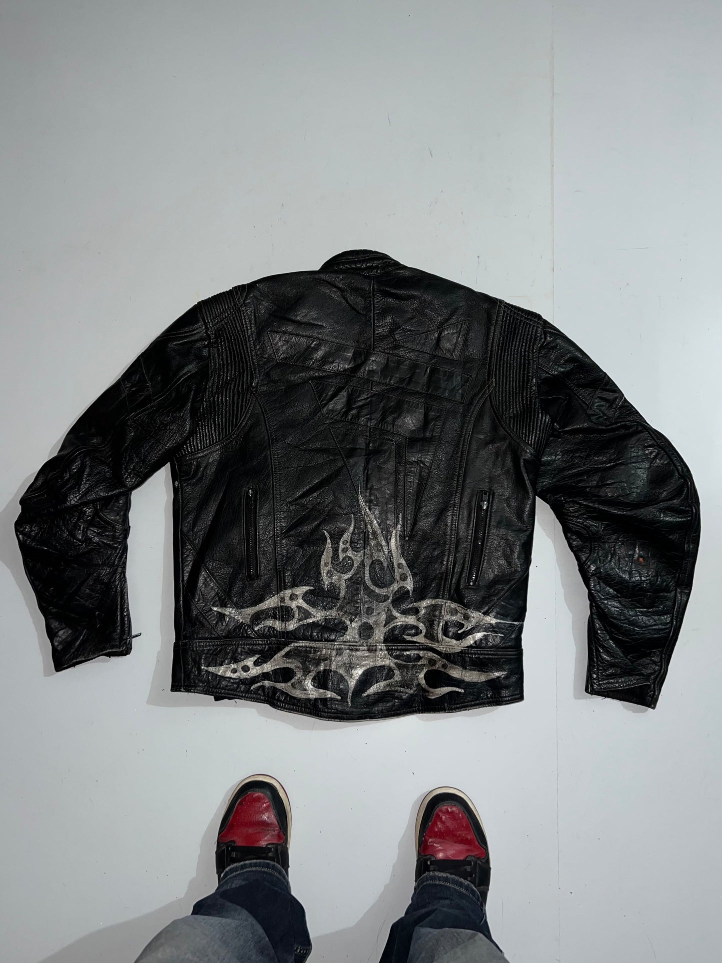 !Super Premium Original Leather (RARE) Jacket #Ultra Premium (2XL)