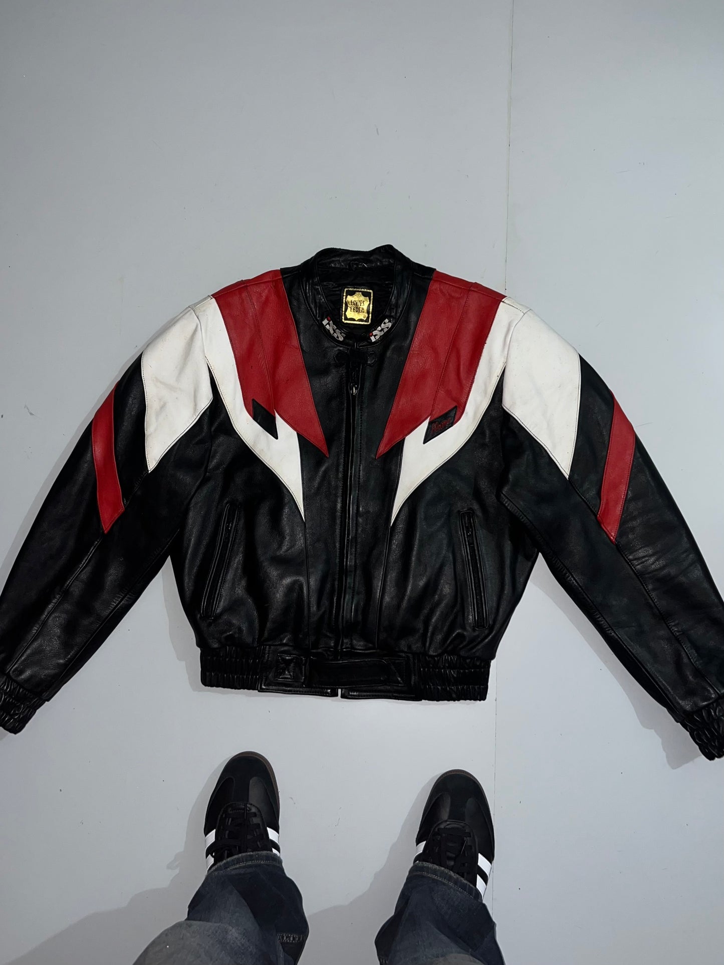 ZSuper Premium Original Leather Racing Jacket (RARE FIND) (M/L)