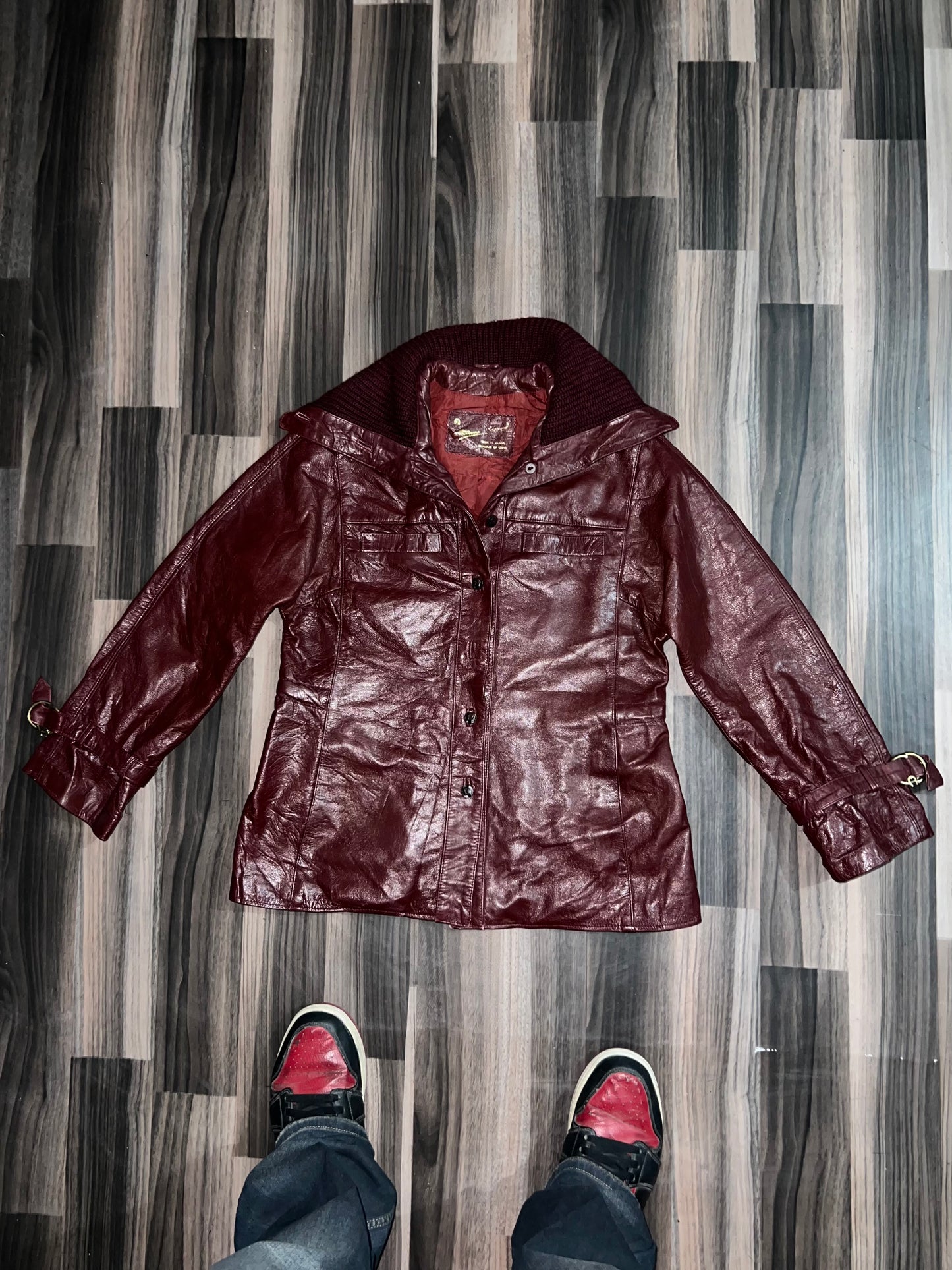 ZUltra Premium Rare Women Original Leather Jacket (XS/S)