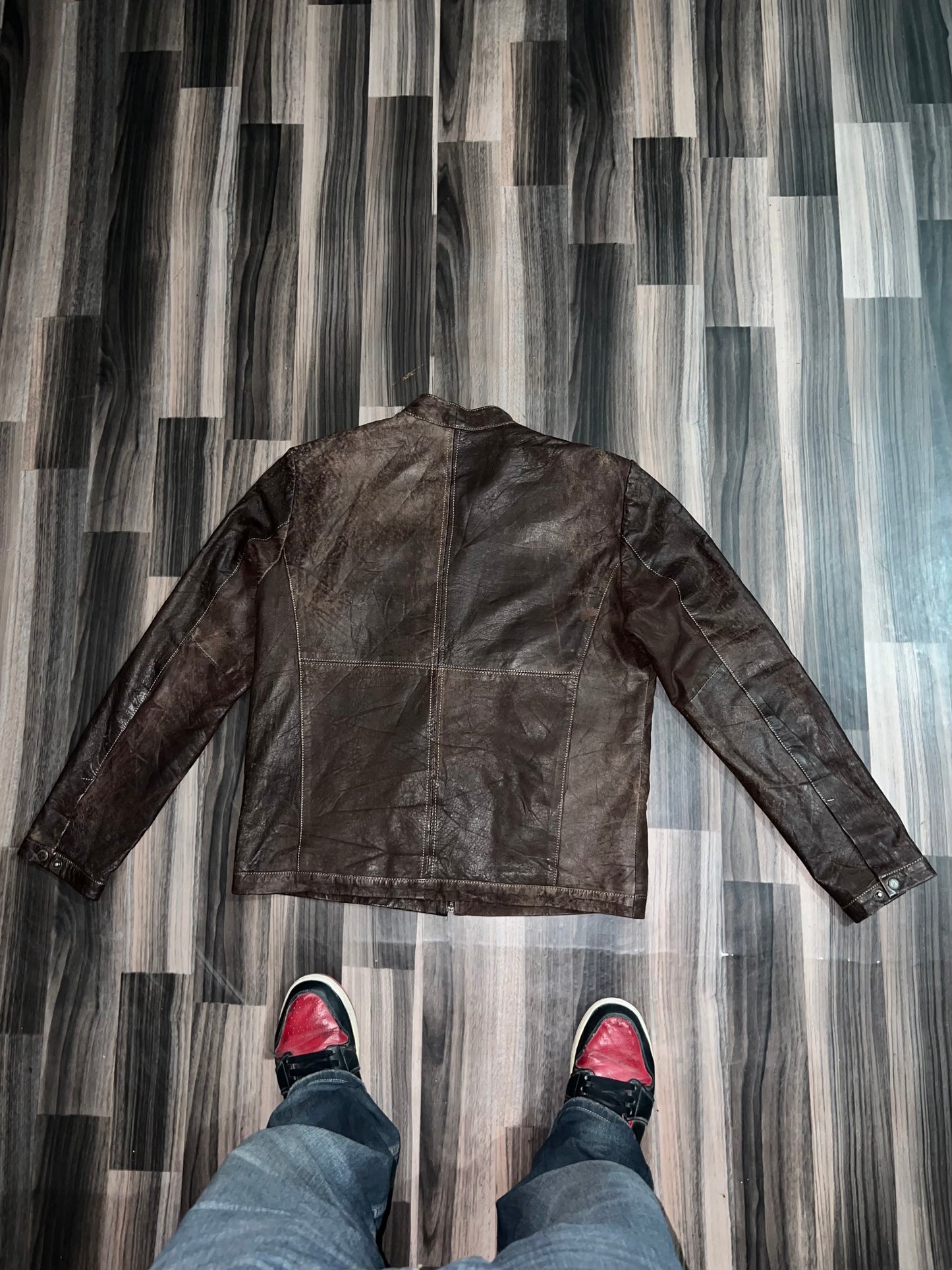 ZPremium Original Leather Jacket (L/XL)