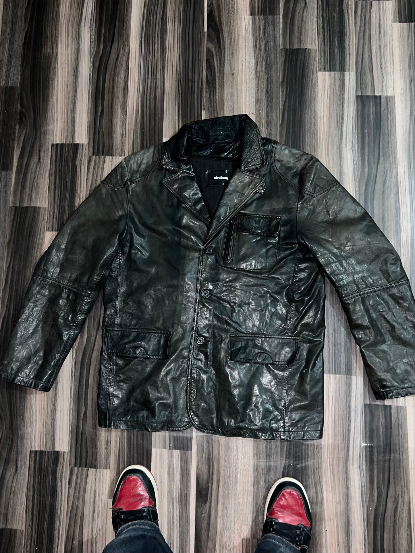 ZUltra Premium Long Leather Jacket (L)
