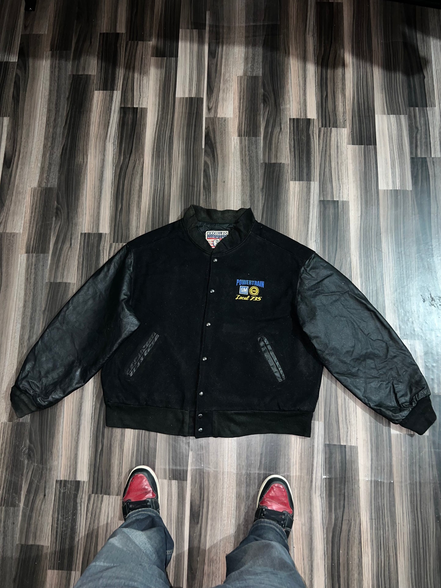 ZUltra Premium Leather Sleeve Varsity (2XL) lil marks