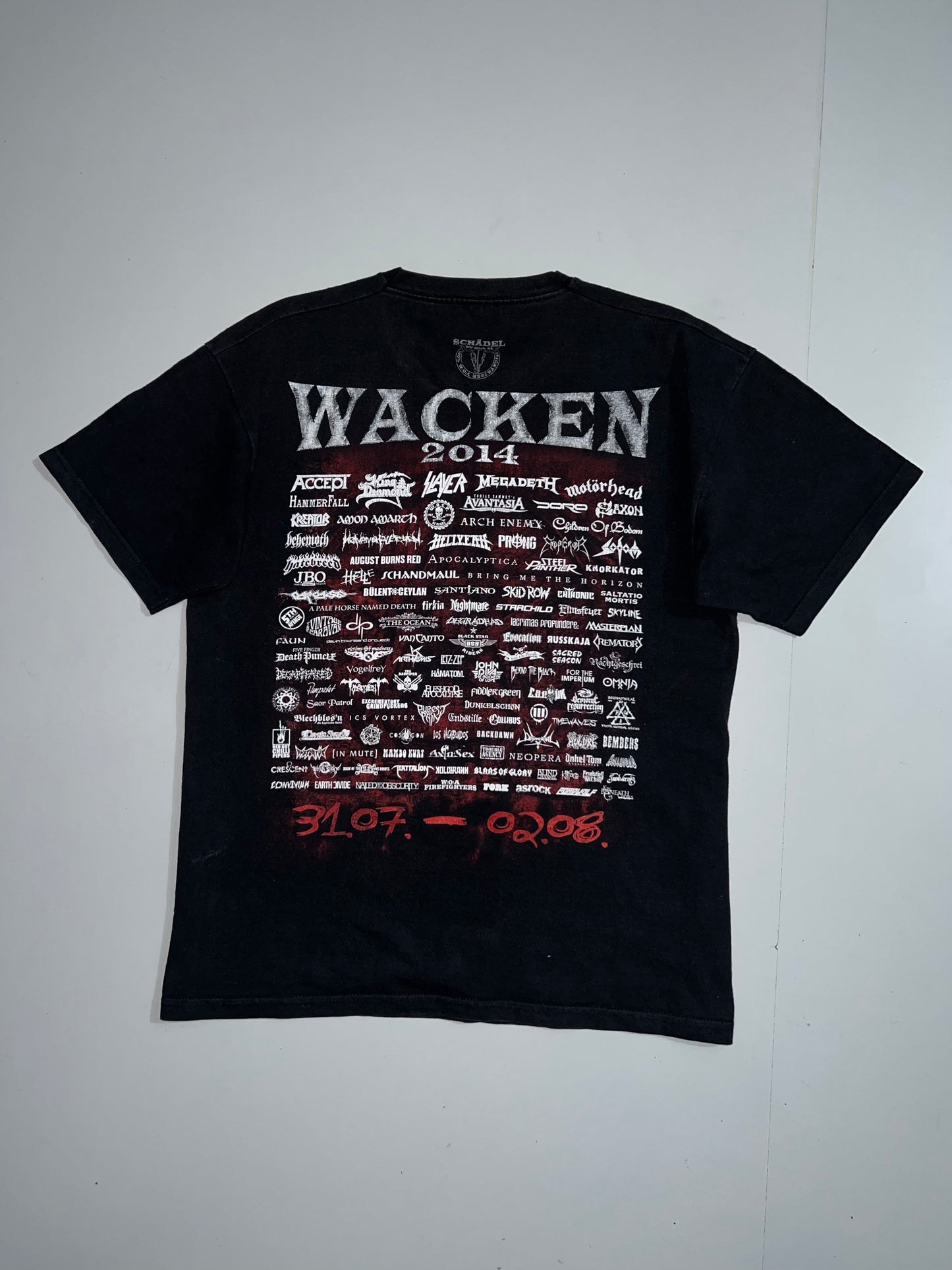 ! Vintage Wacken 2014 Band Authentic Tee Size - (XL)