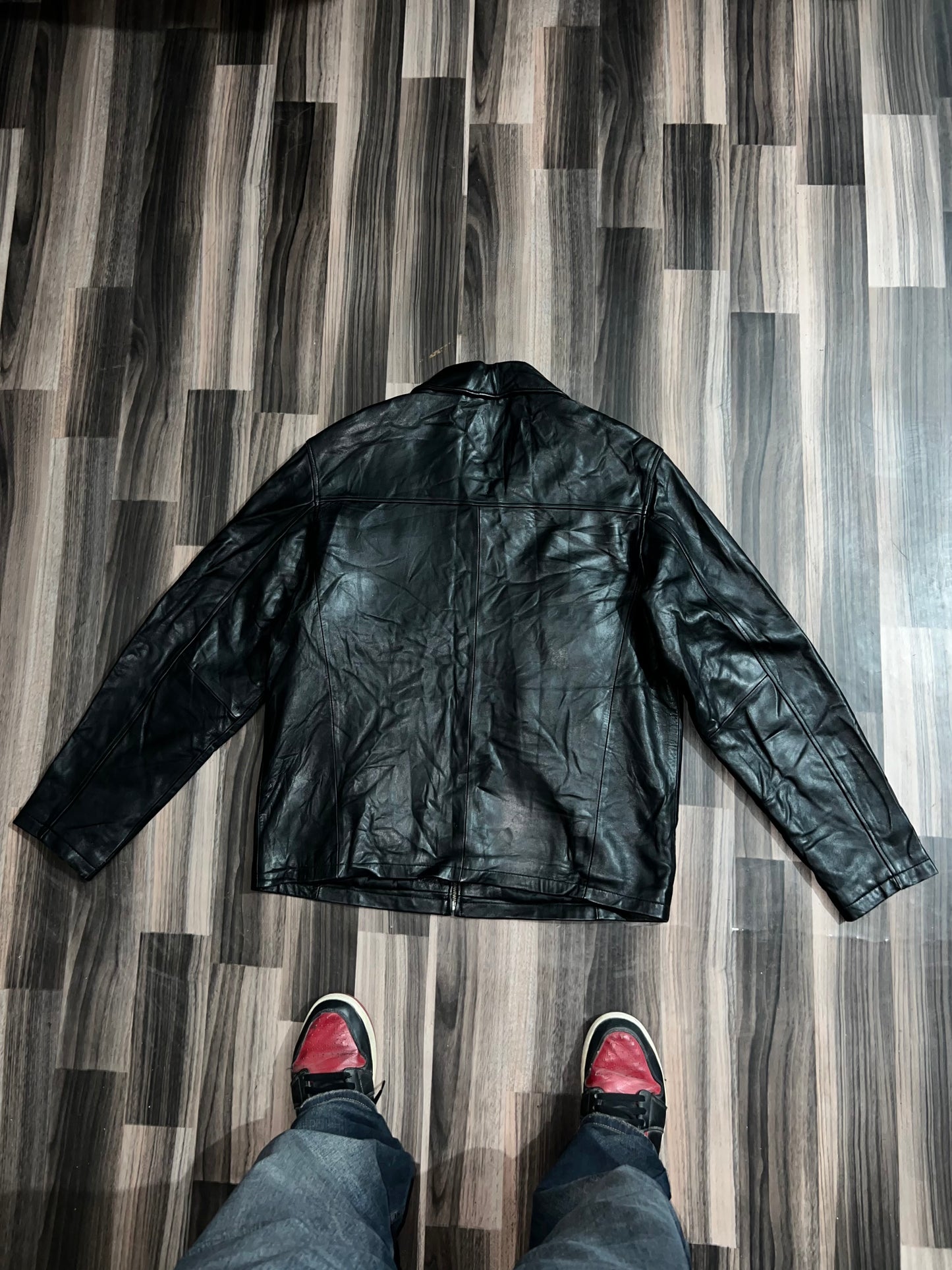 ZPremium Original Leather Jacket (XL/2XL)