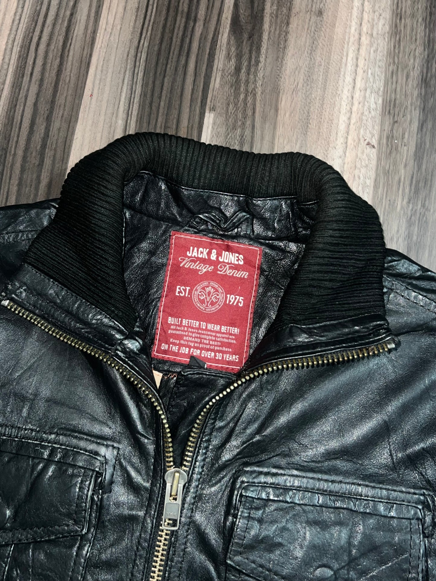 Z*JACK&JONES ORIGINAL Leather (M/L)