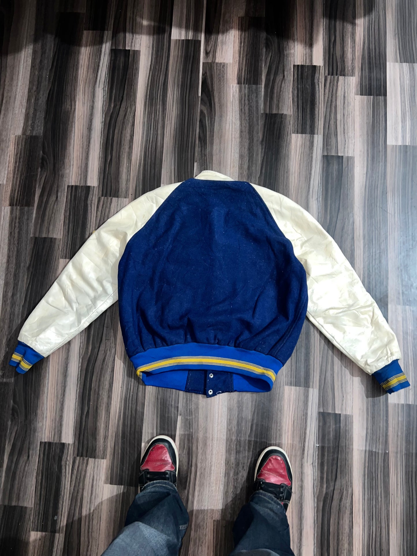 ZPremium Leather Sleeves Jacket S/M
