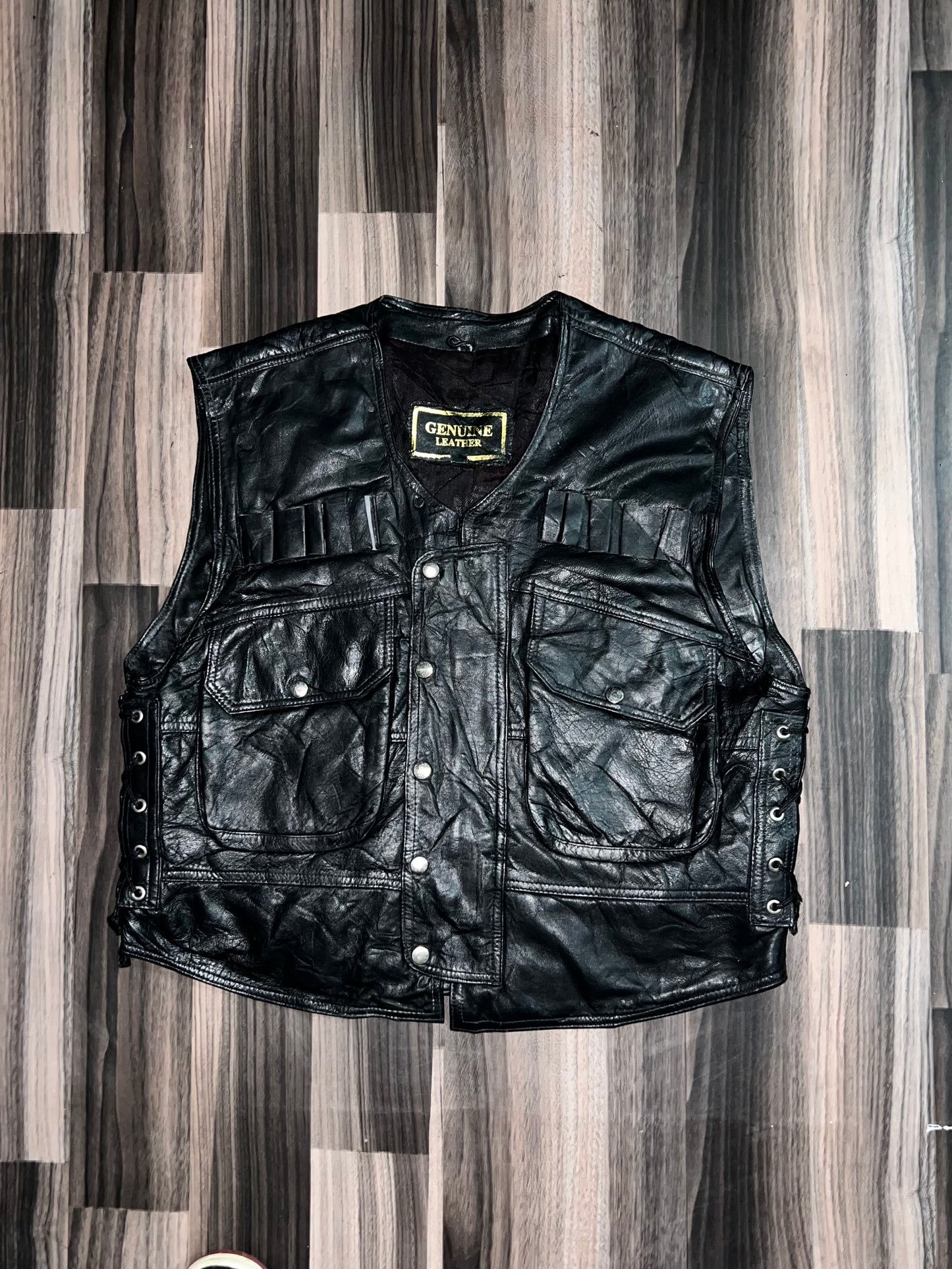 Z Super Premium Half Original Leather Jacket (M/L)