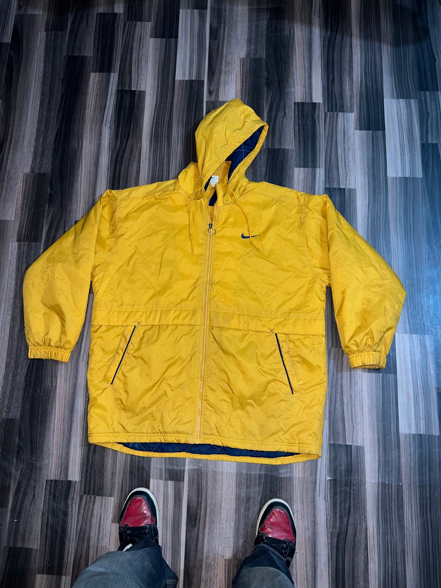 ZPremium Nike Jacket (2XL) (3Xl) removable Cap