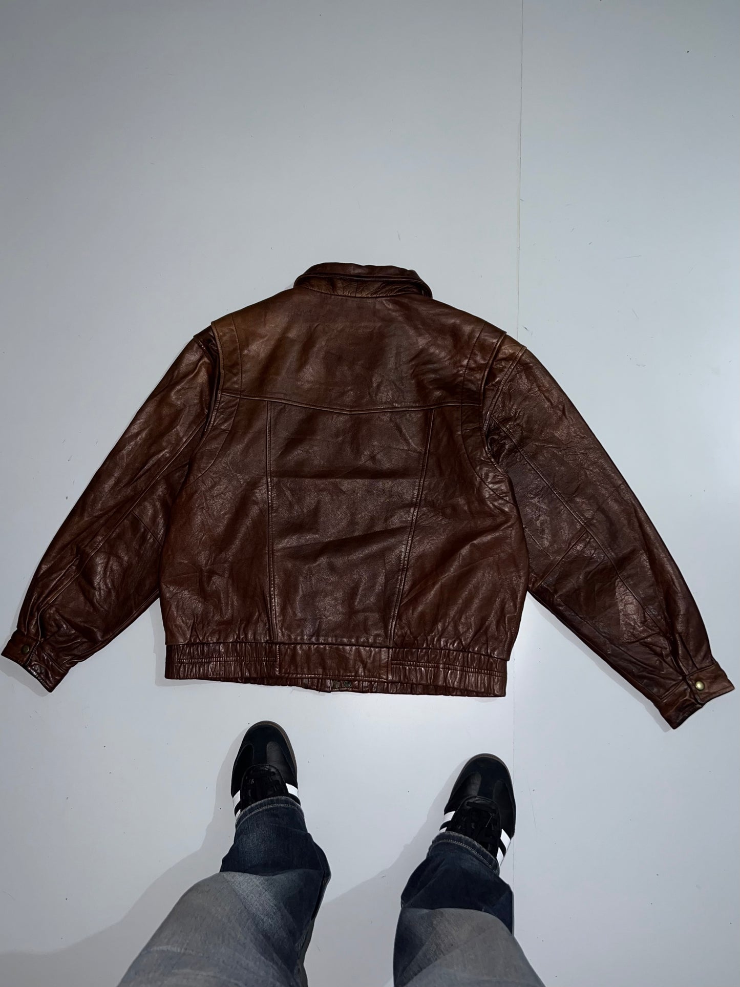ZSuper Premium Original BROWN Leather (RARE) (L/XL)