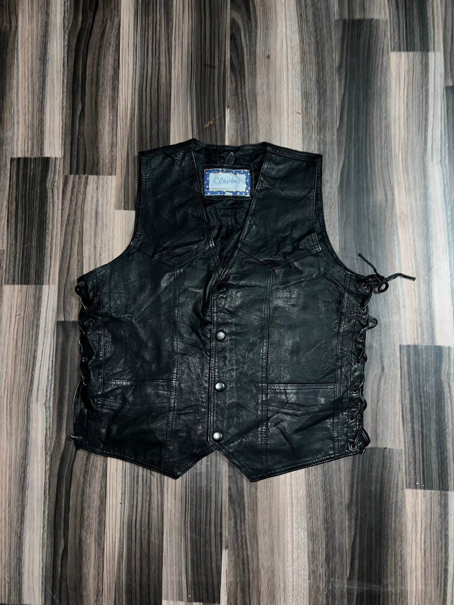 Premium Original Leather Half Jacket (S/M)