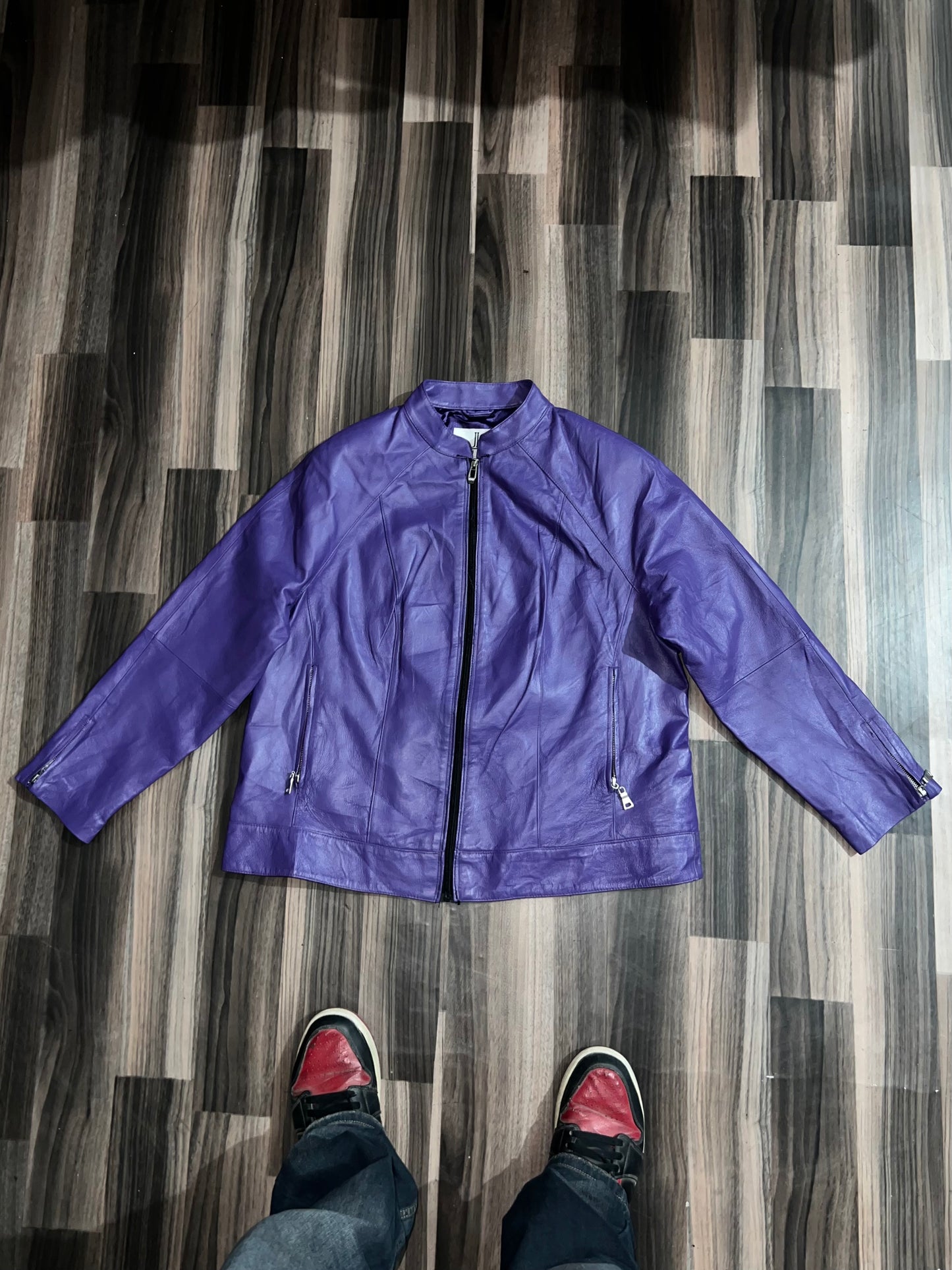zPremium Leather Jacket S/M
