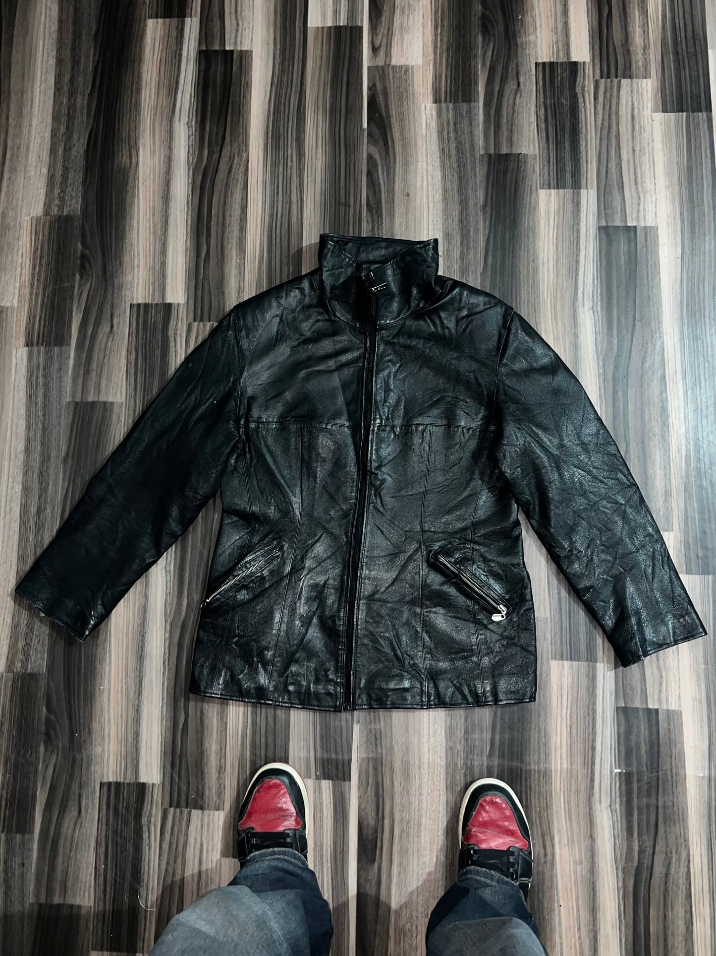 ZPremium Original Leather Jacket (L)