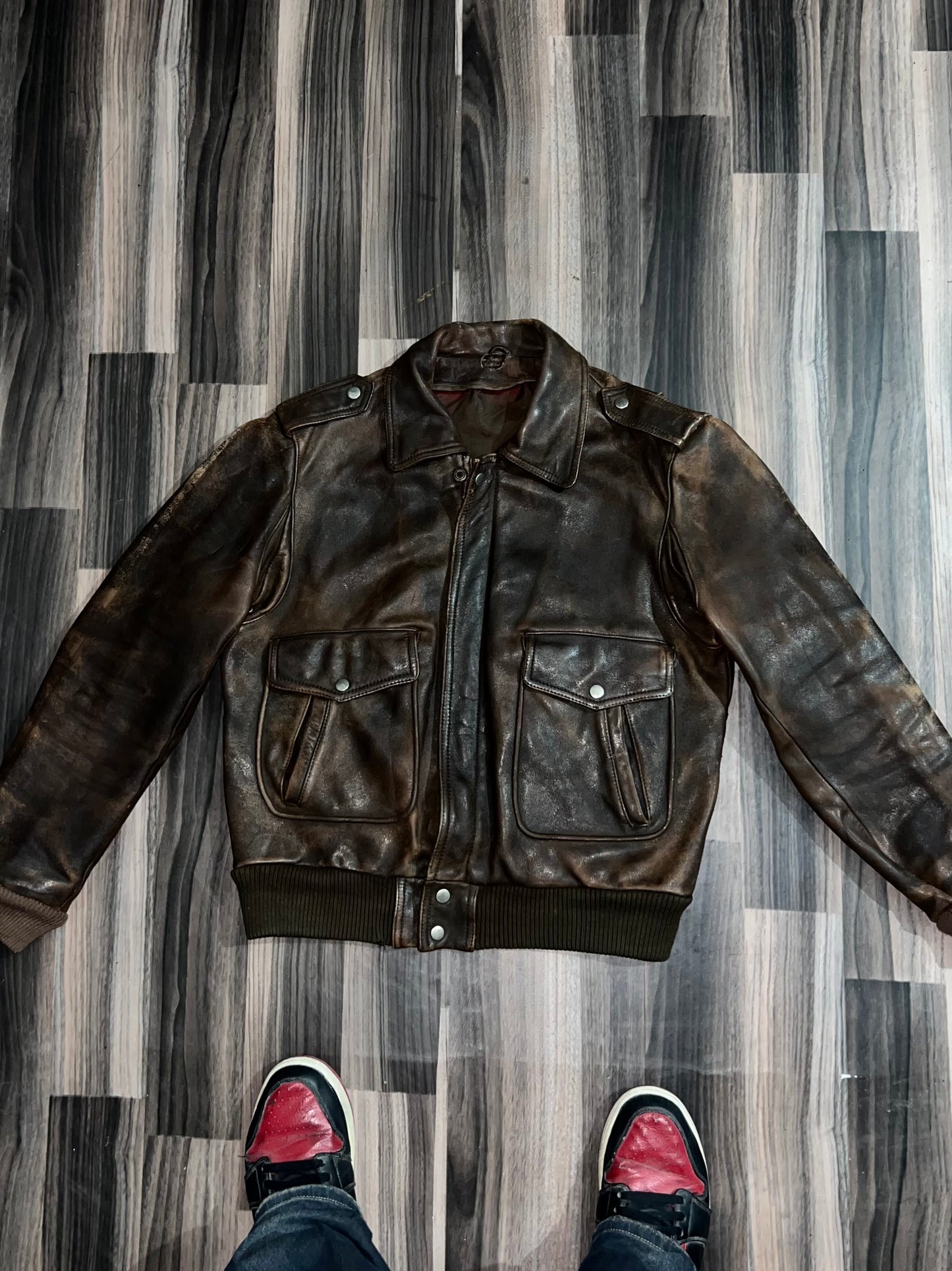 ZUltra Premium Original Leather Jacket (RARE) S/M