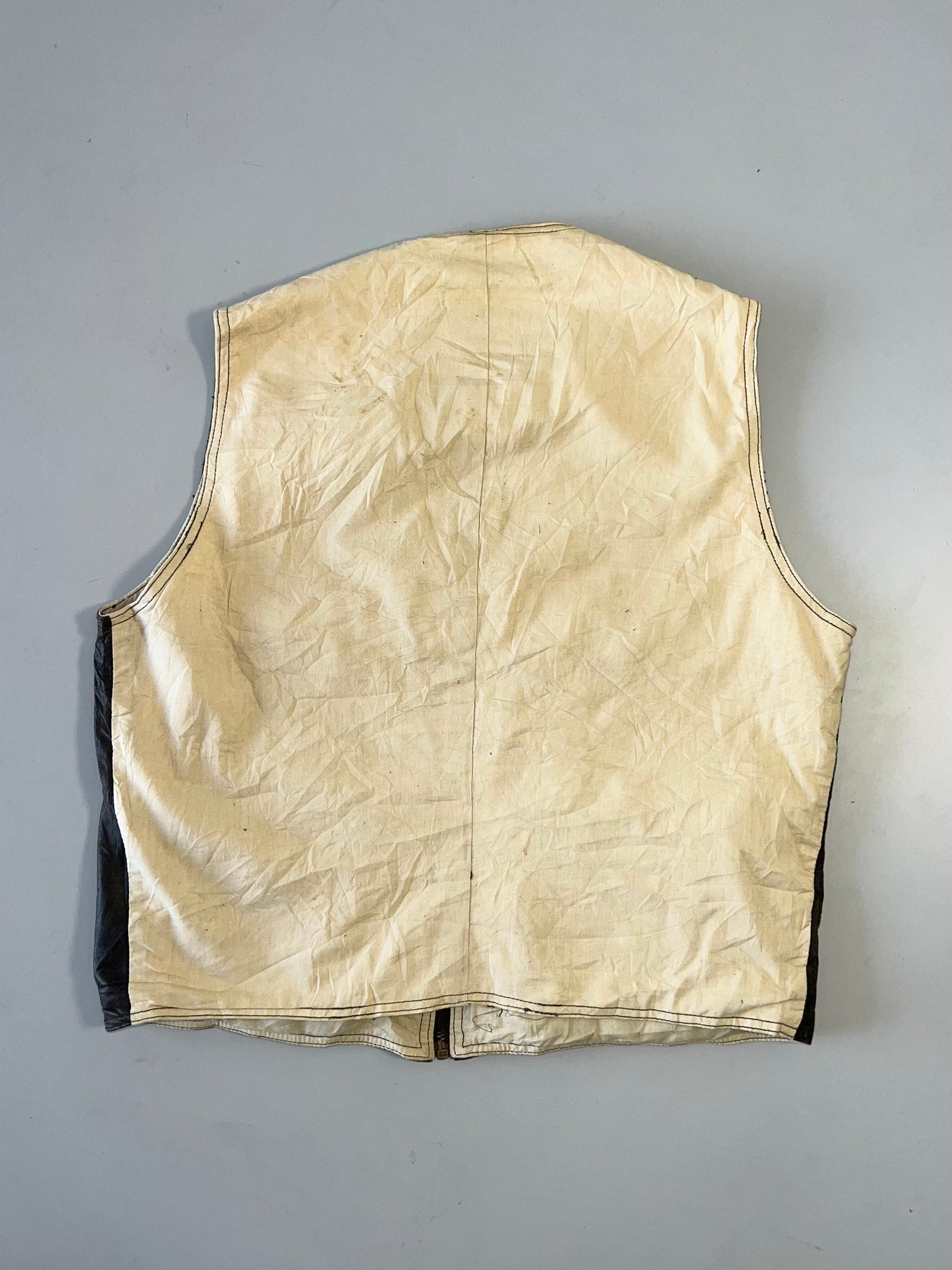 ! Adventure bond Original Half Leather Jacket (L)