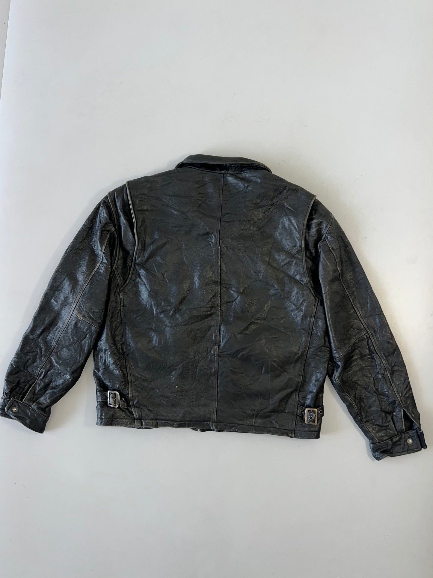 ! Ultra Premium Original Leather (PURE) Jacket Heavy (RARE) (XL)