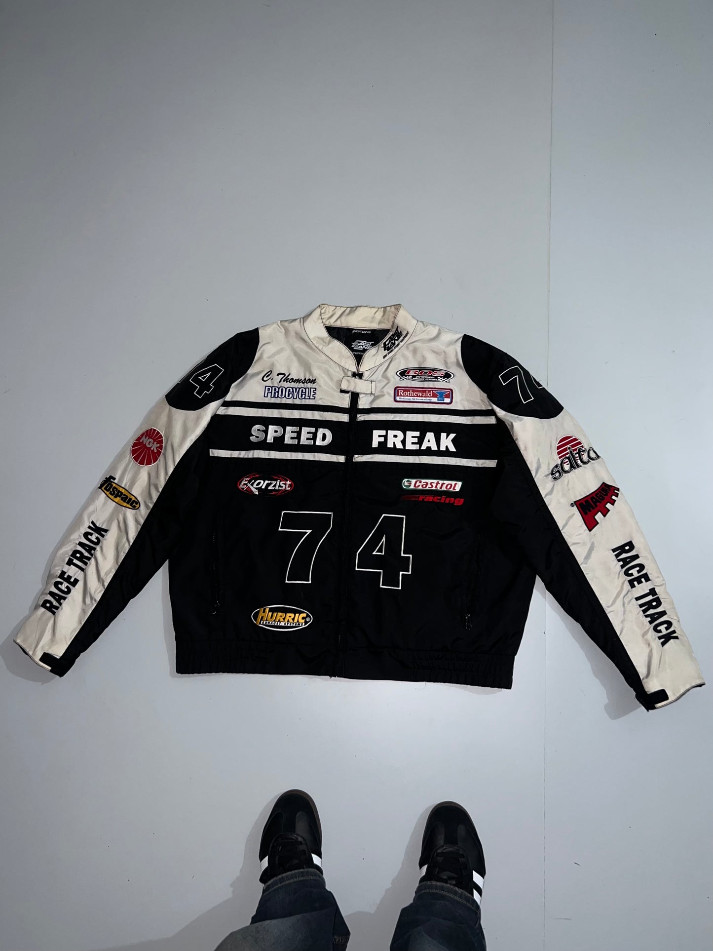 ! Nascar x Vintage, Super (RARE) Racing Jacket (2XL/3XL)