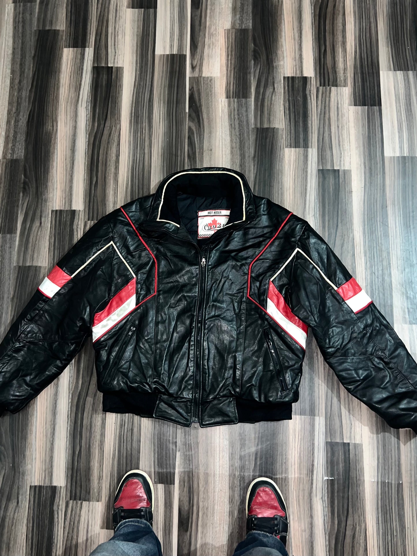XSuper Premium Original Leather (V. RARE) Racing Jacket (L/XL)