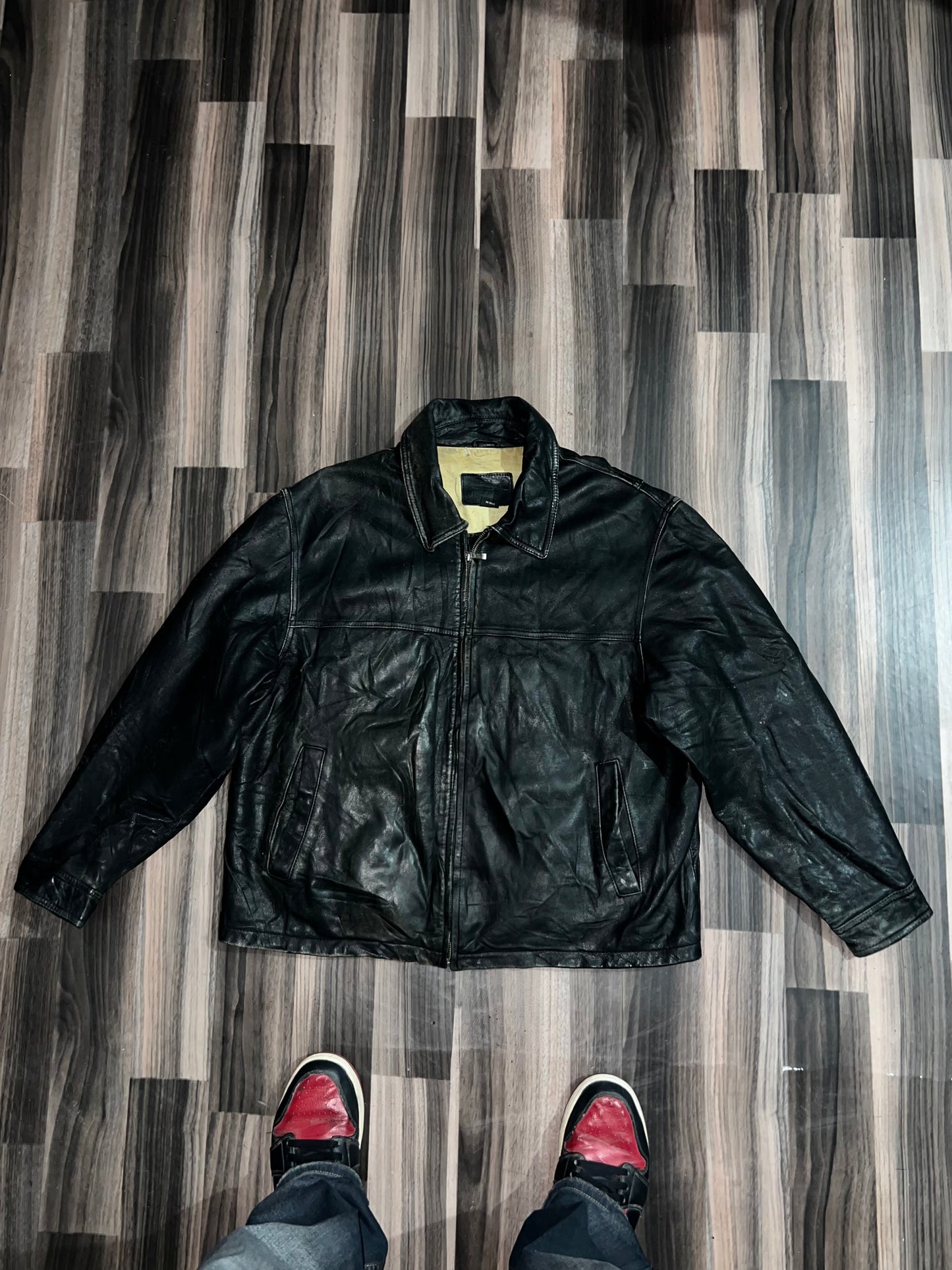 A bUltra Premium Original Leather Jacket (XL/2Xl)