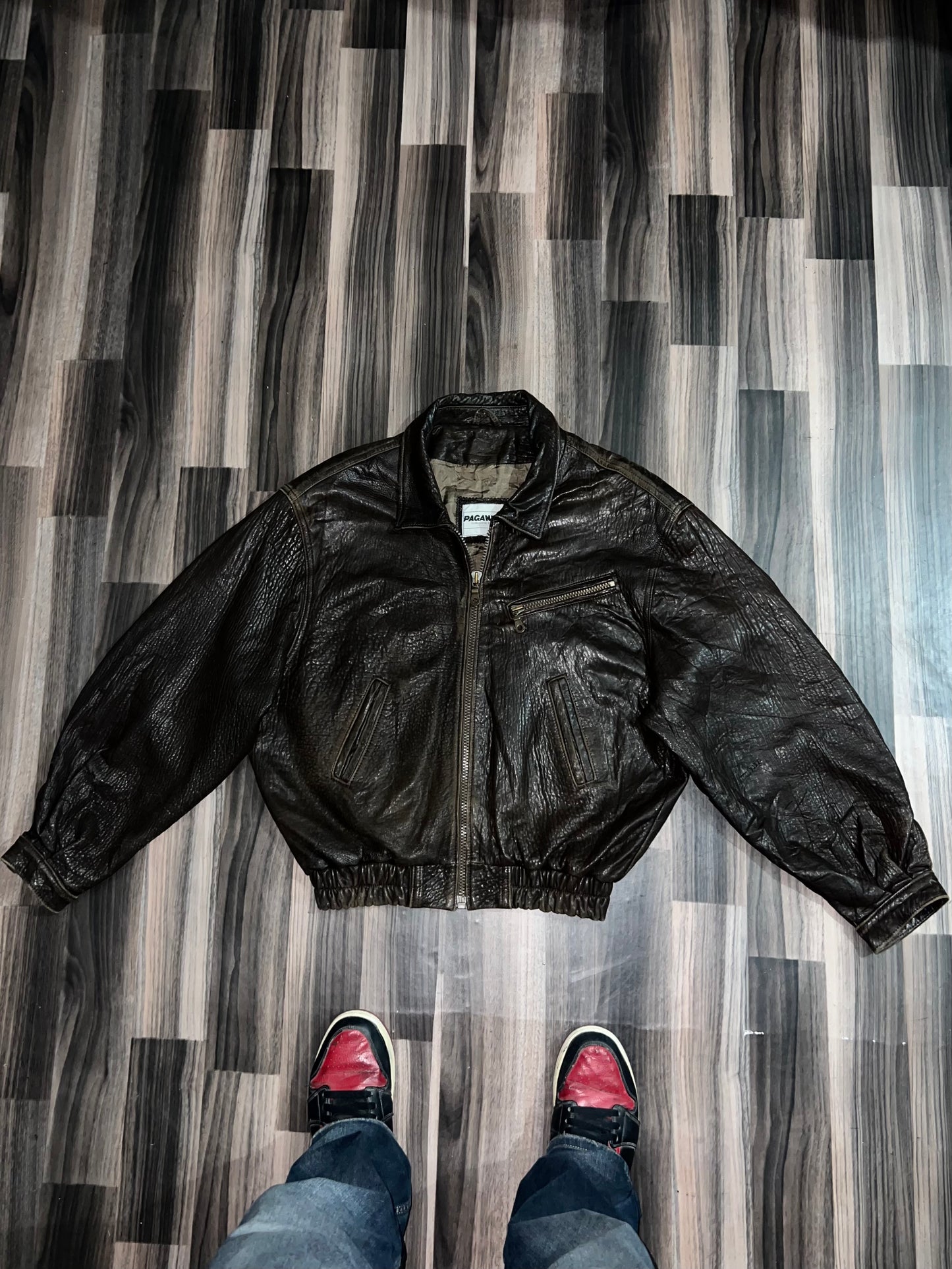 Z*PAGANINI* Original Leather (RARE) Jacket (L/XL)