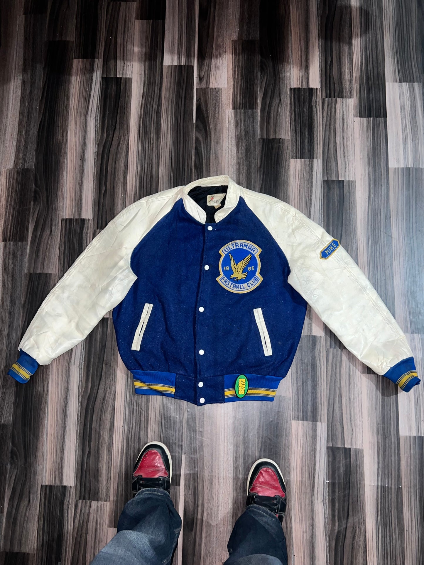 ZPremium Leather Sleeves Jacket S/M