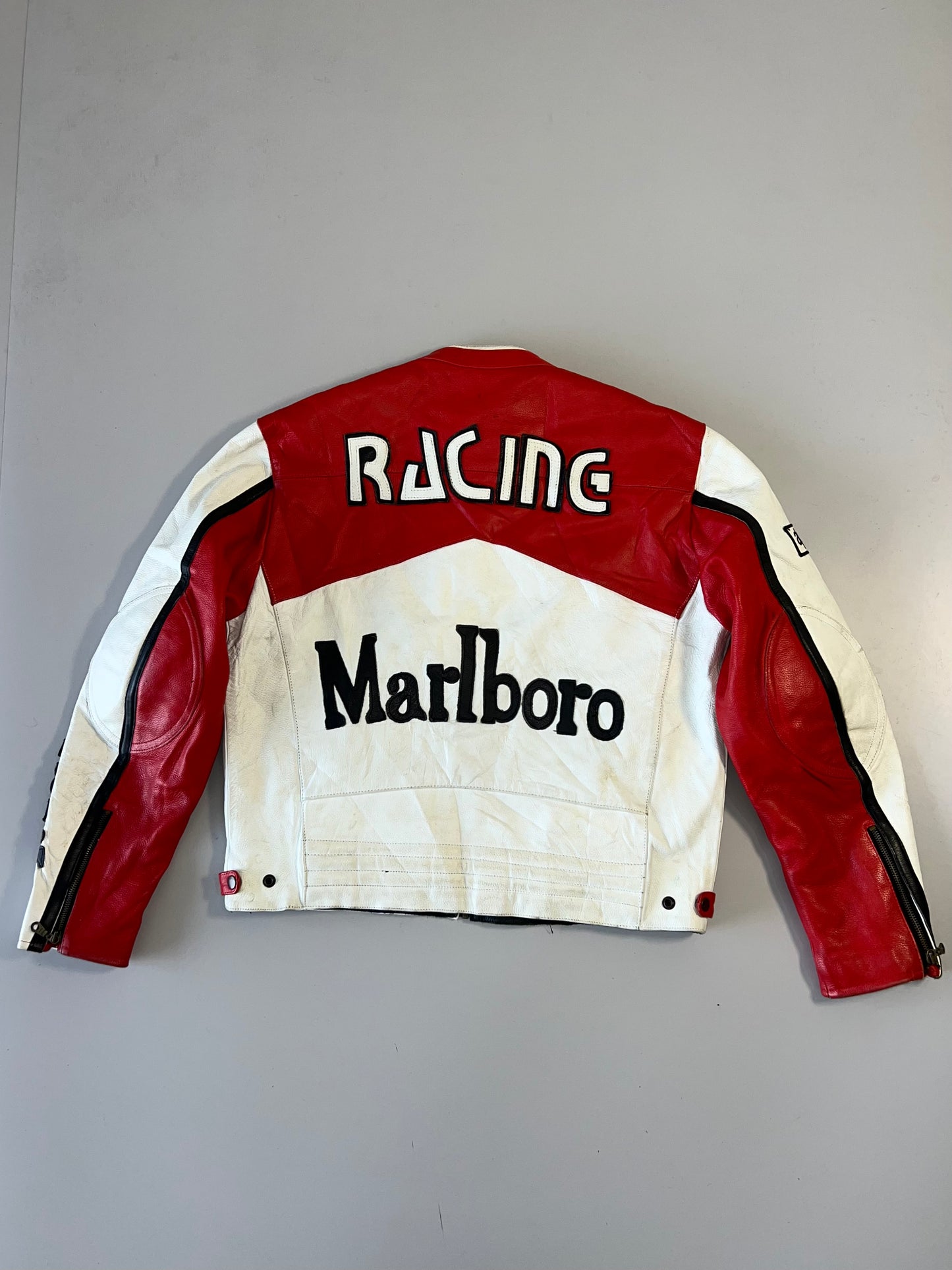 ! Marlboro RARE F1 Racing Jacket in Ultra Premium Pure Leather (SUPER RARE) (L)