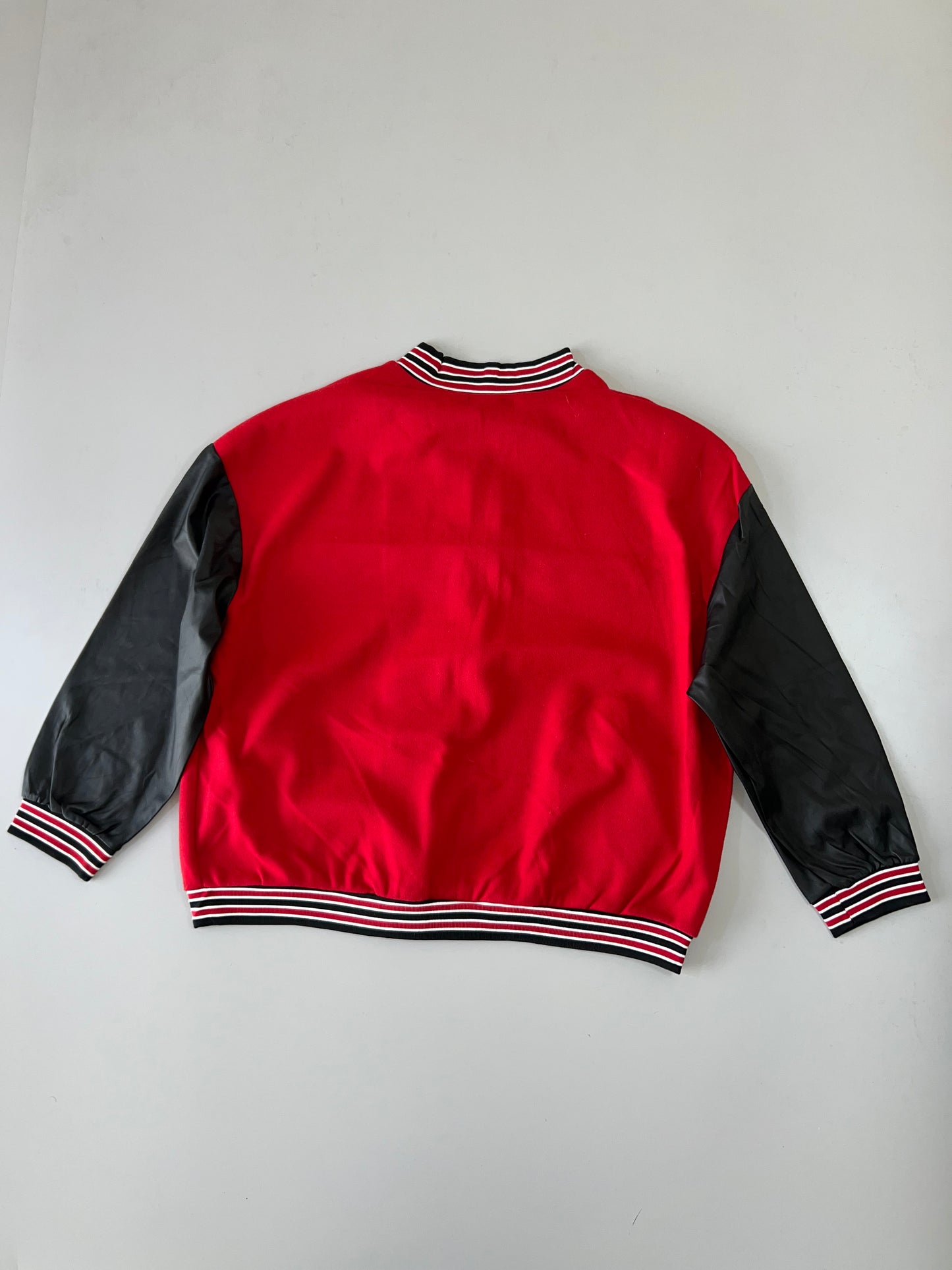 ! Super Premium Varsity Jacket (Leather sleeves) (XL/2XL)