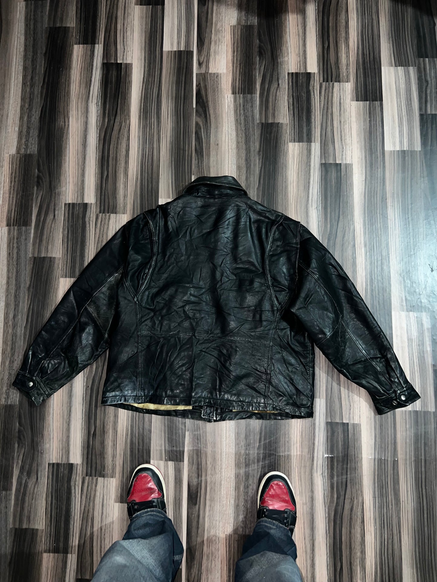 A bUltra Premium Original Leather Jacket (XL/2Xl)