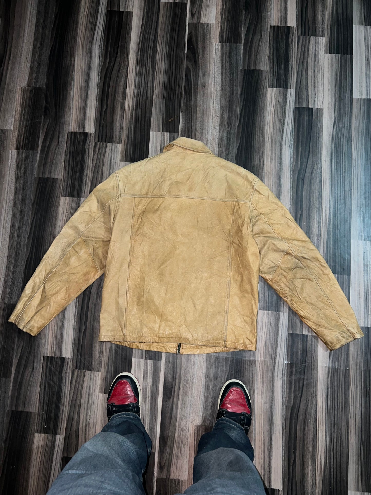 ZPremium Minimal Leather Jacket (M/L)