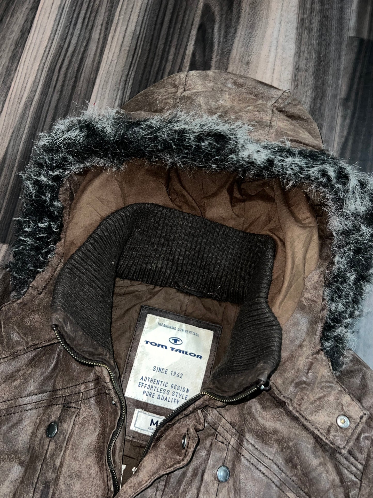 ZTom Tailor Original Leather Detachable Cap (L)