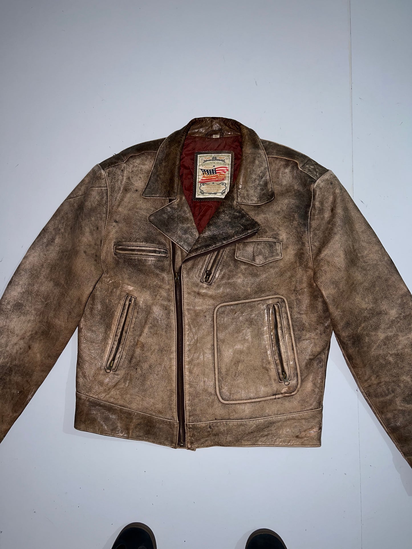 ZSuper Premium Original Leather Jacket (RARE) (M/L)