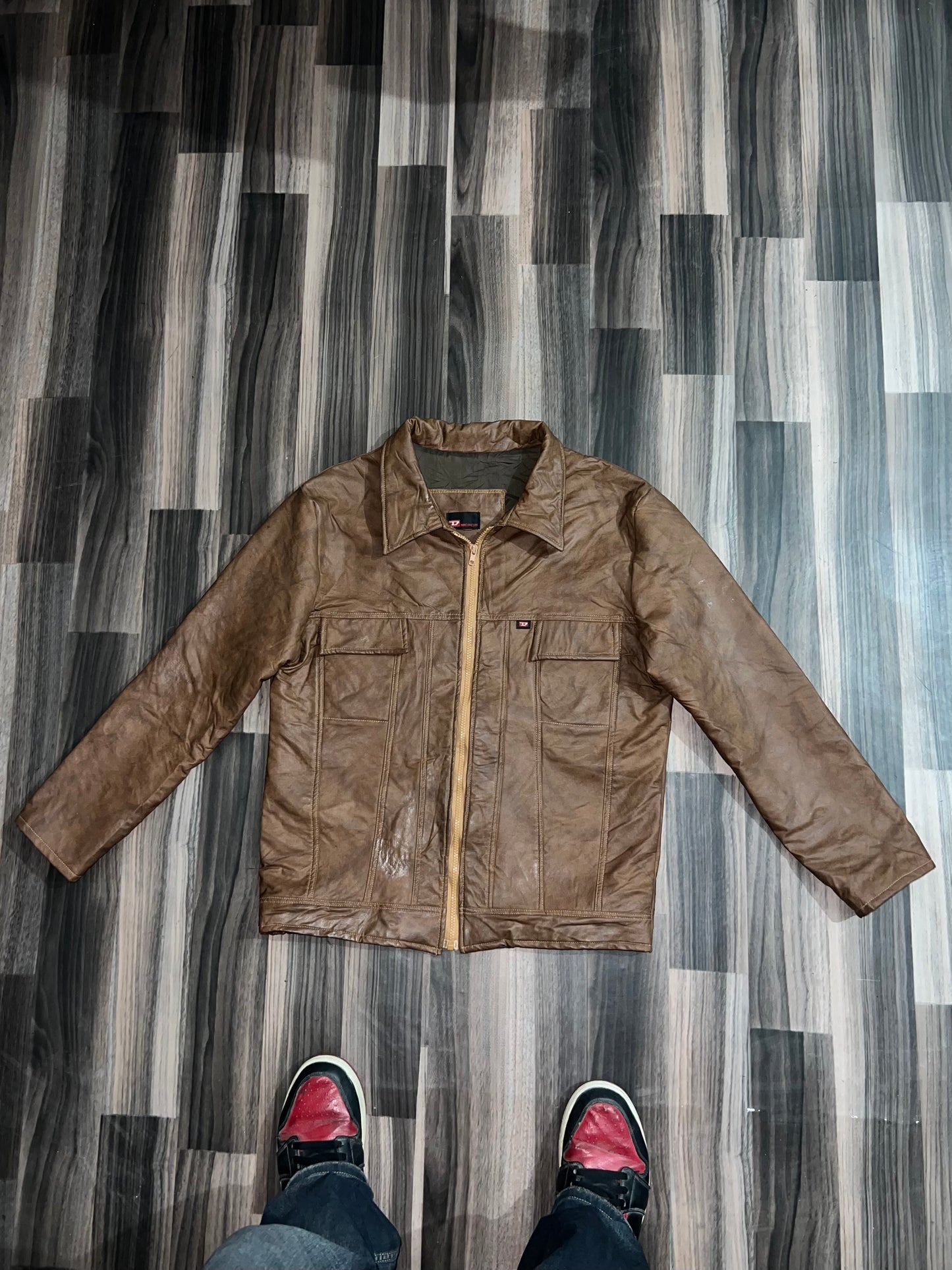 ZPremium Original Leather Jacket (S/M)