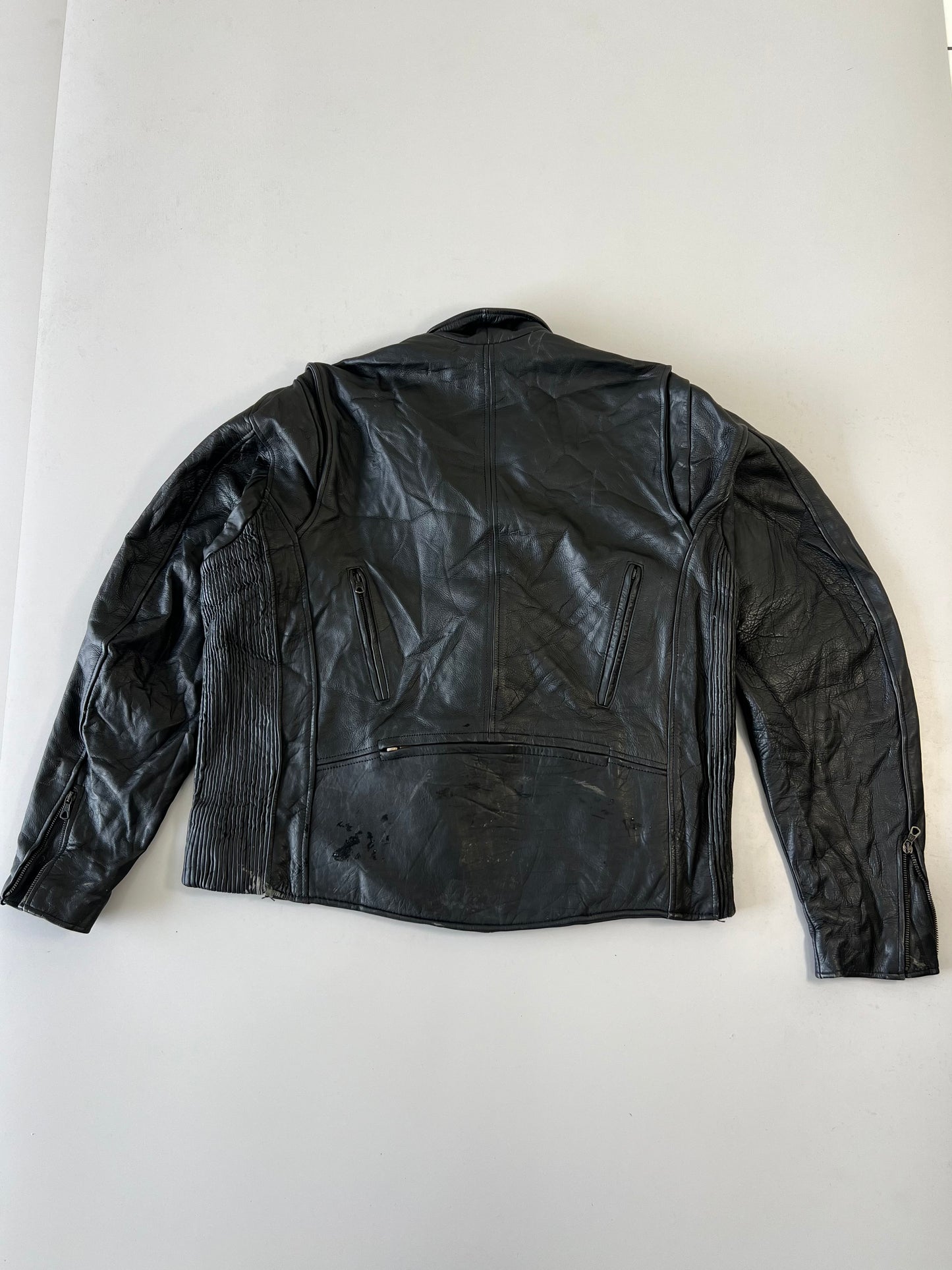 ZSuper Premium Original Leather Jacket (RARE) Heavy (2XL)
