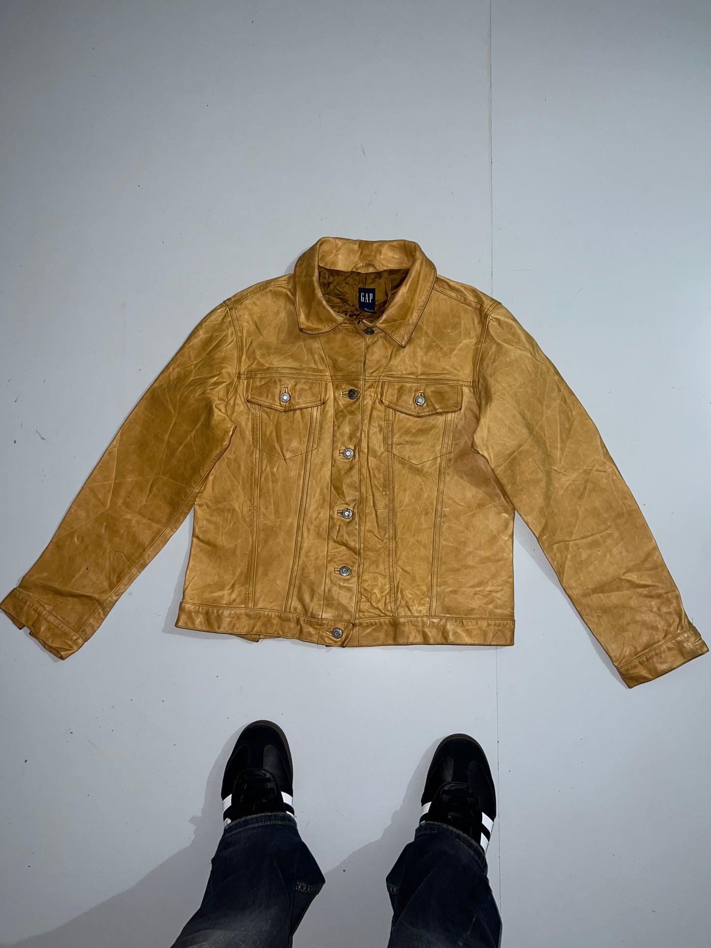 ZGAP Original Leather Jacket (RARE) (S)