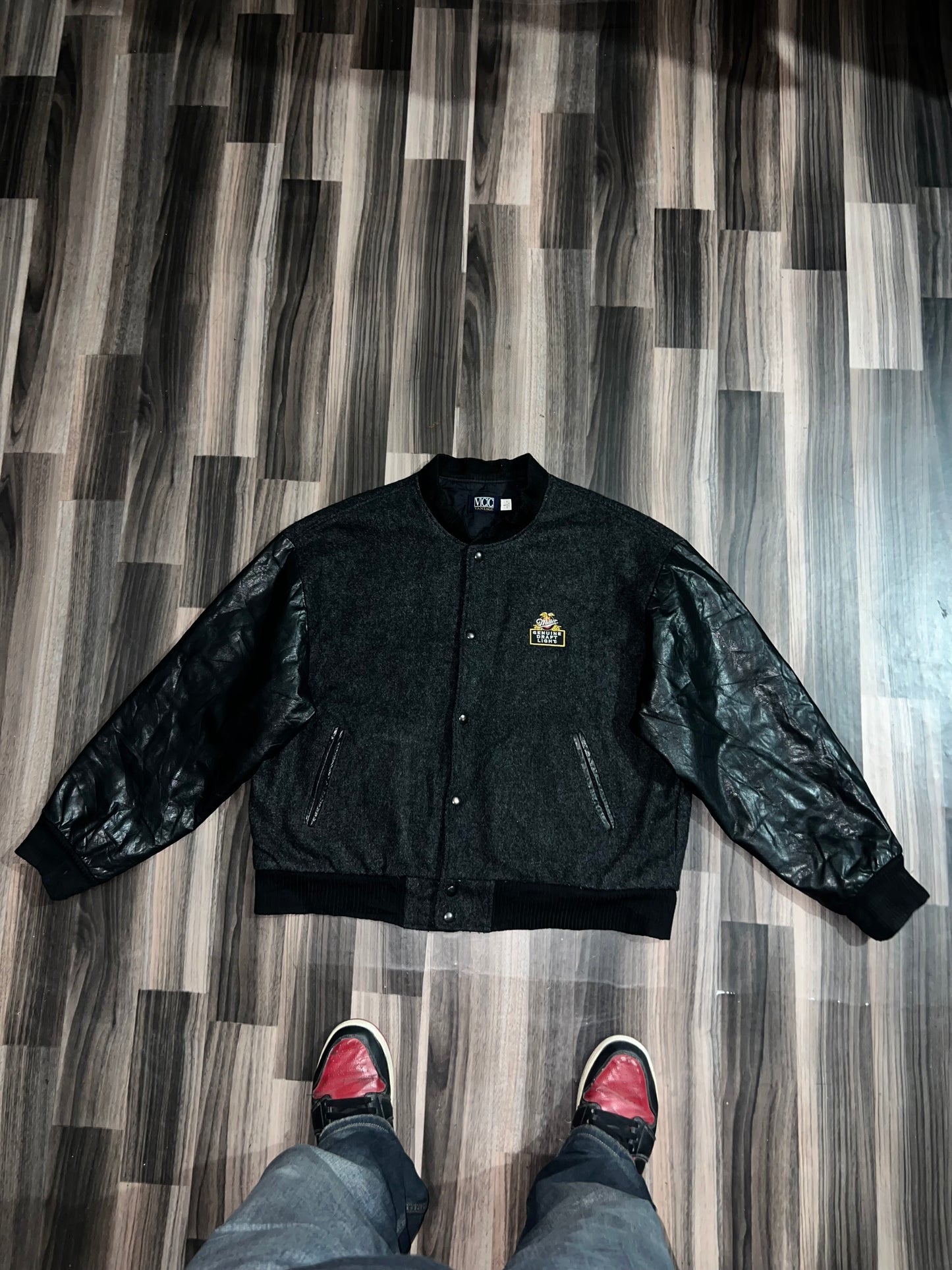 ZUltra Premium Original Leather Sleeve Varsity (L/XL)