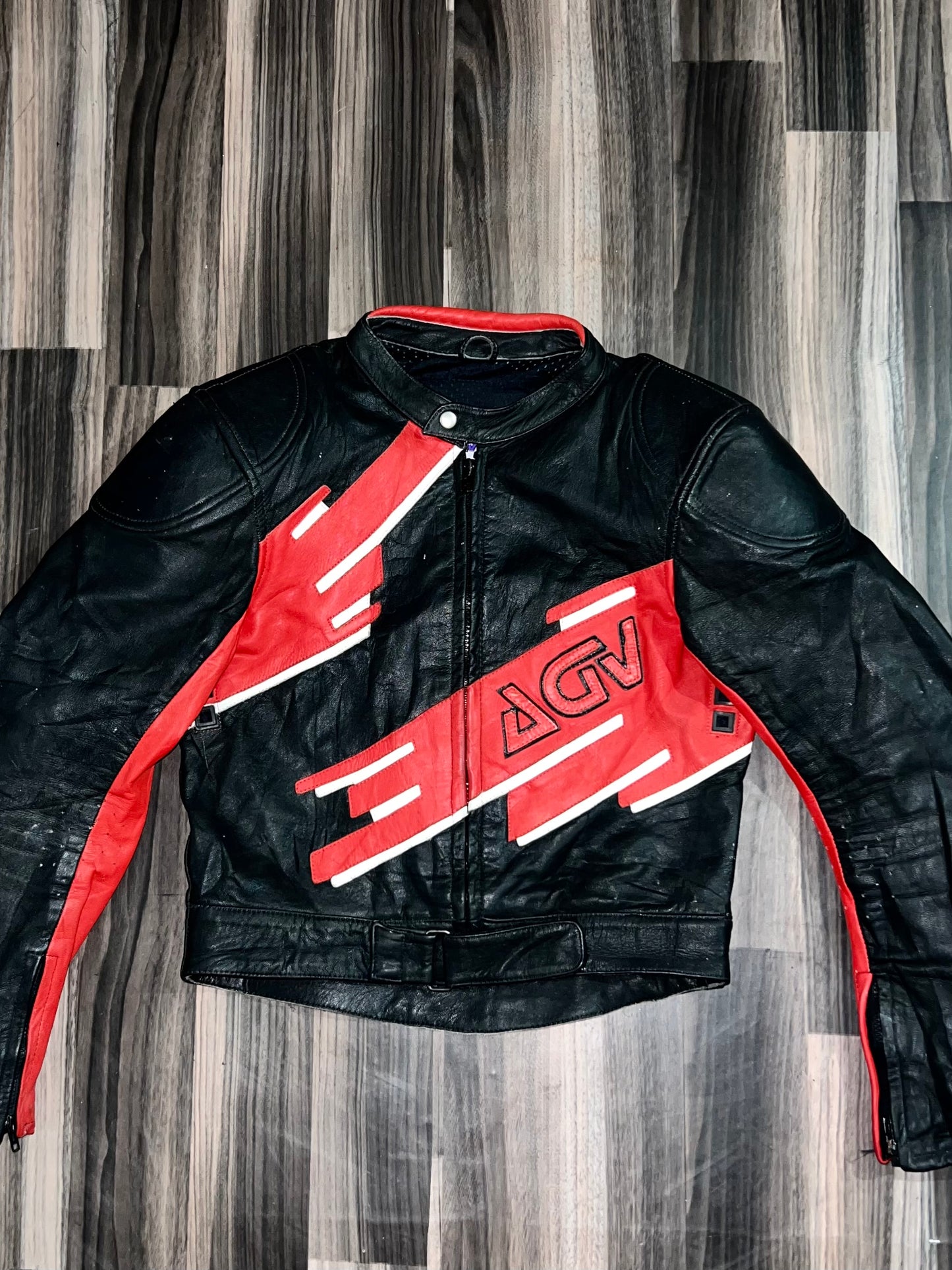 ZPremium Biker Leather Jacket with pading (buy one get one free) S/M