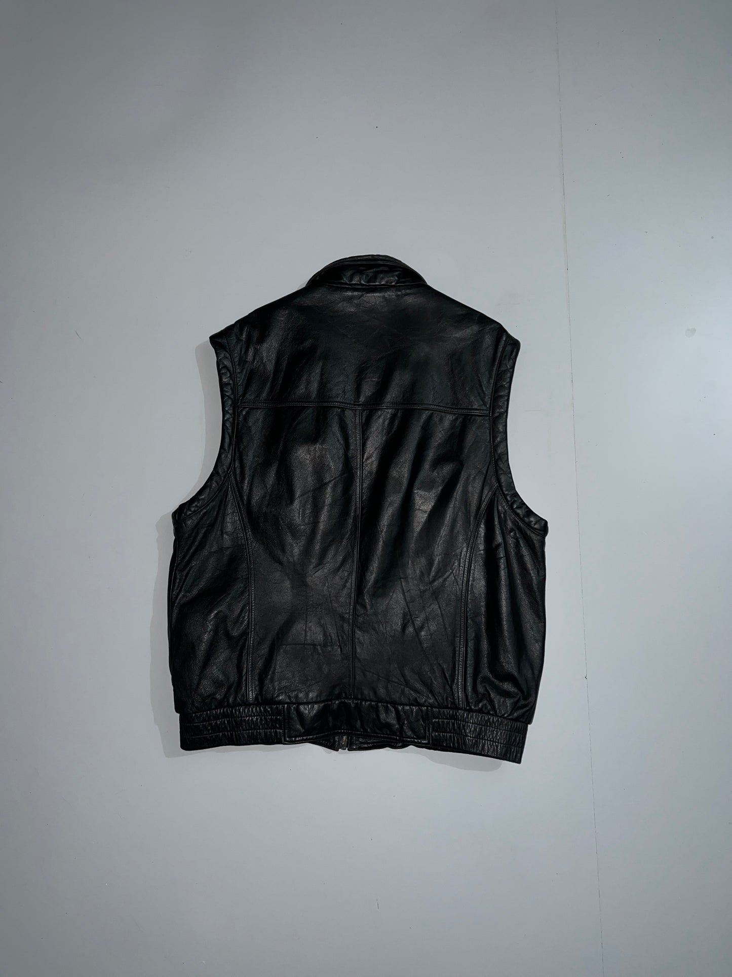 ZSuper Premium Original Leather Half Jacket (L/XL)